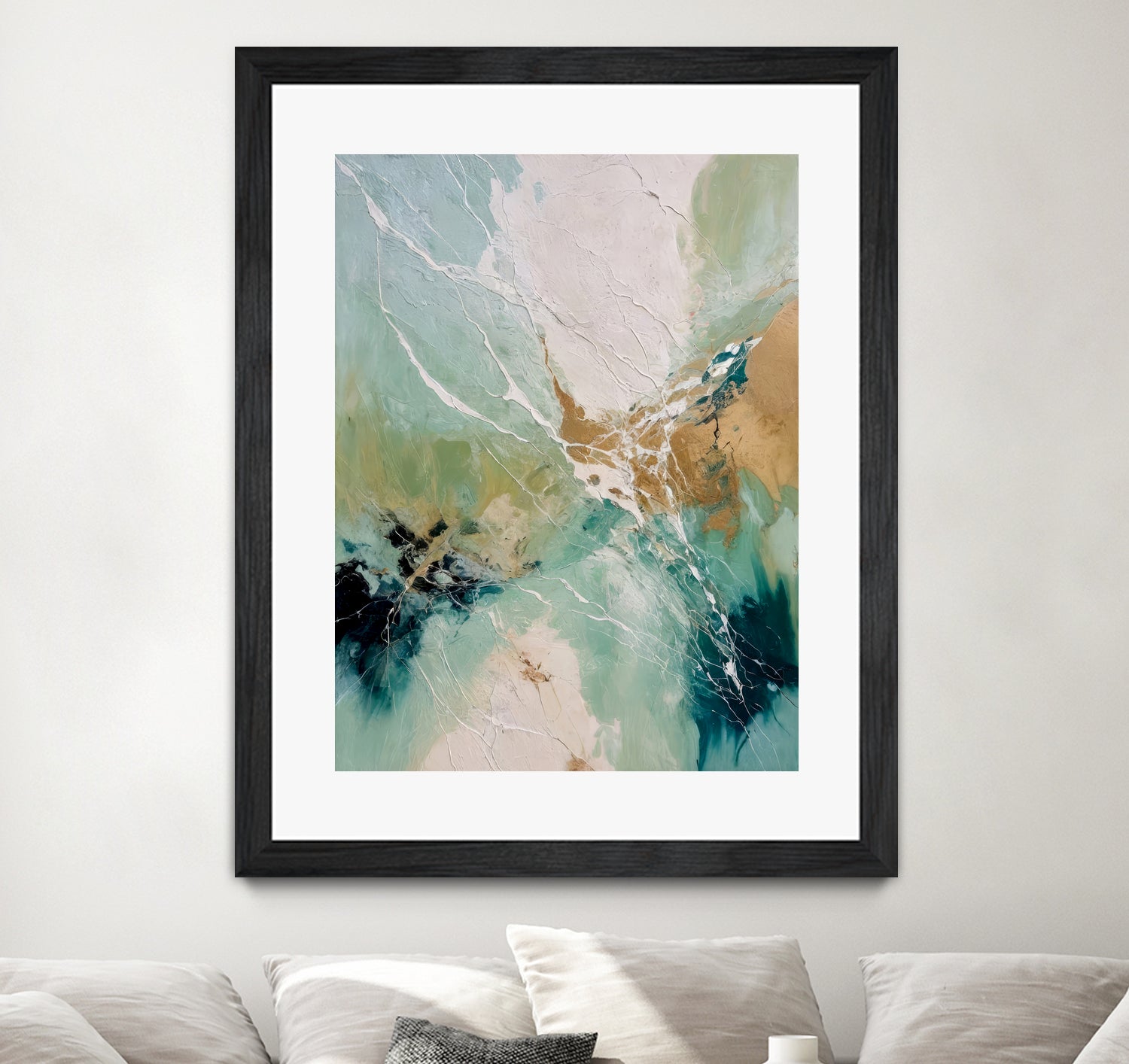 Ethereal Currents by Alpenglow Workshop on GIANT ART - abstract abstract art