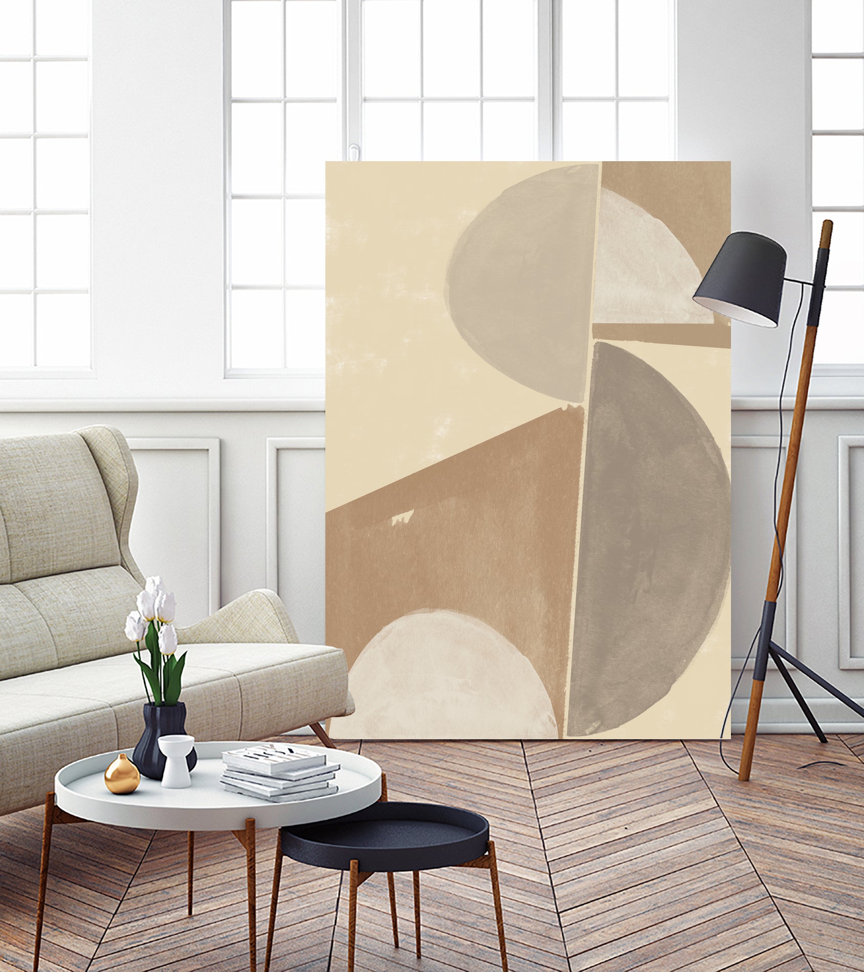 Geometric Harmony by THE MIUUS STUDIO on GIANT ART - 8268 illustration