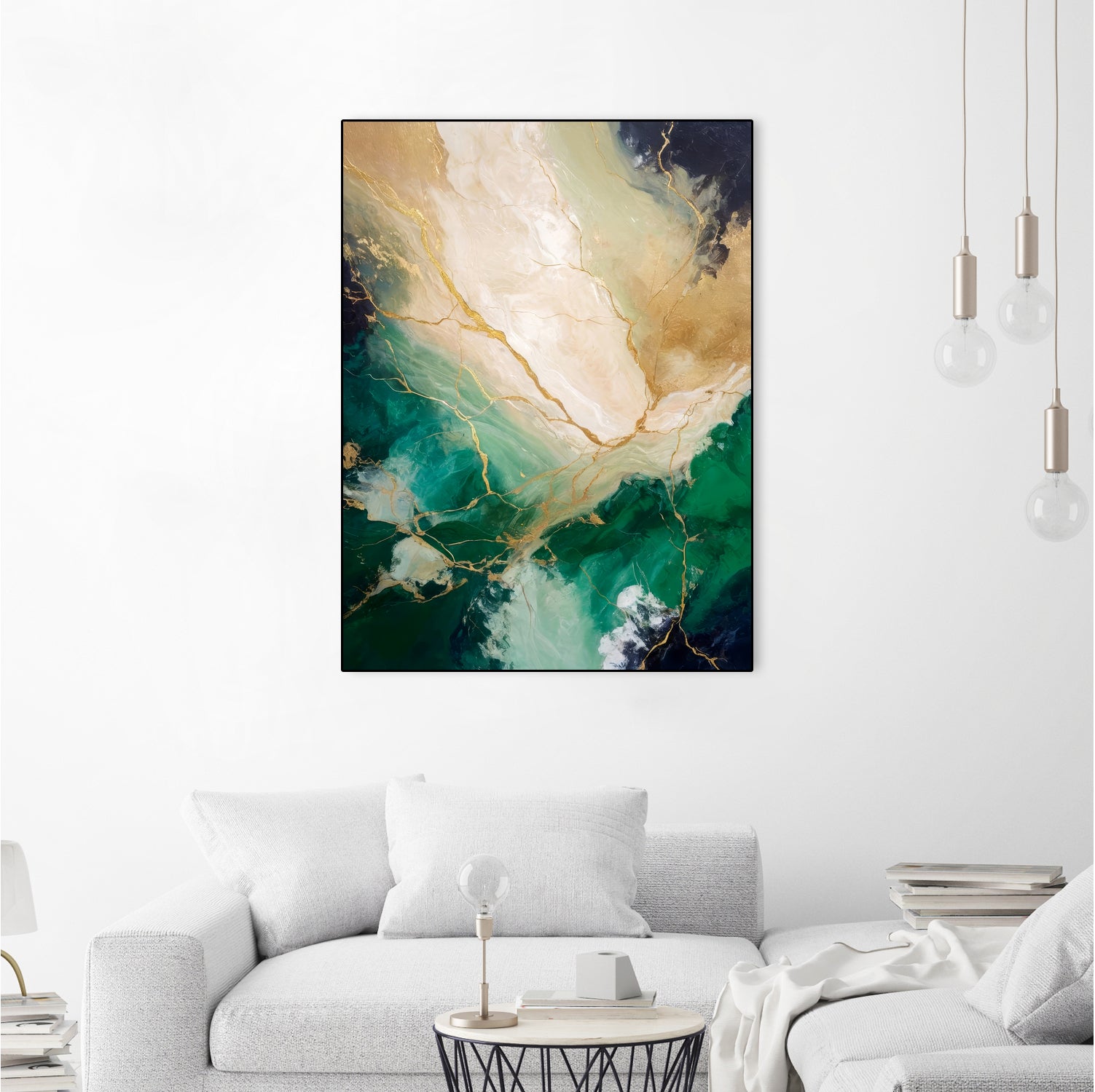 Guilded Radiance by Alpenglow Workshop on GIANT ART - abstract abstract