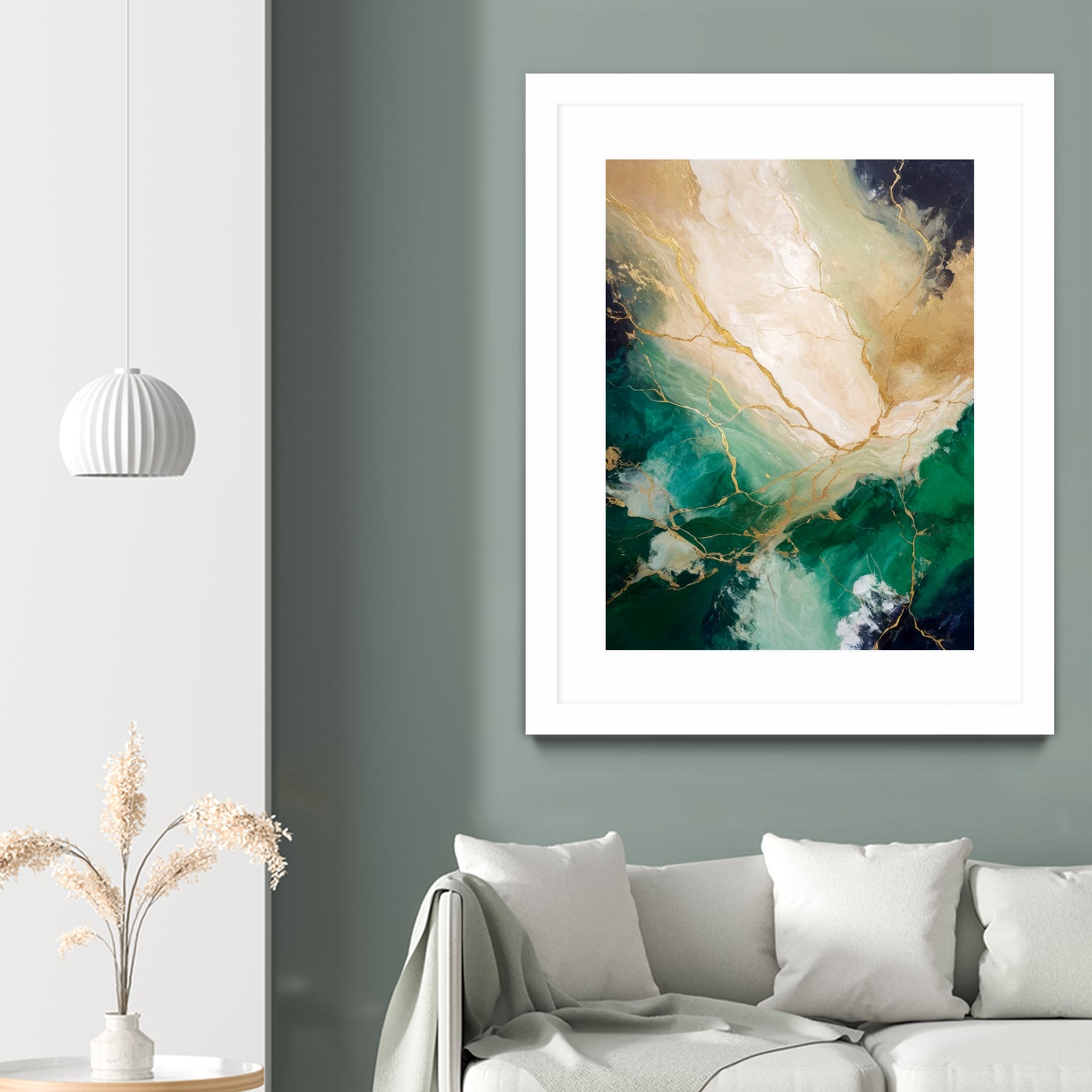 Guilded Radiance by Alpenglow Workshop on GIANT ART - abstract abstract