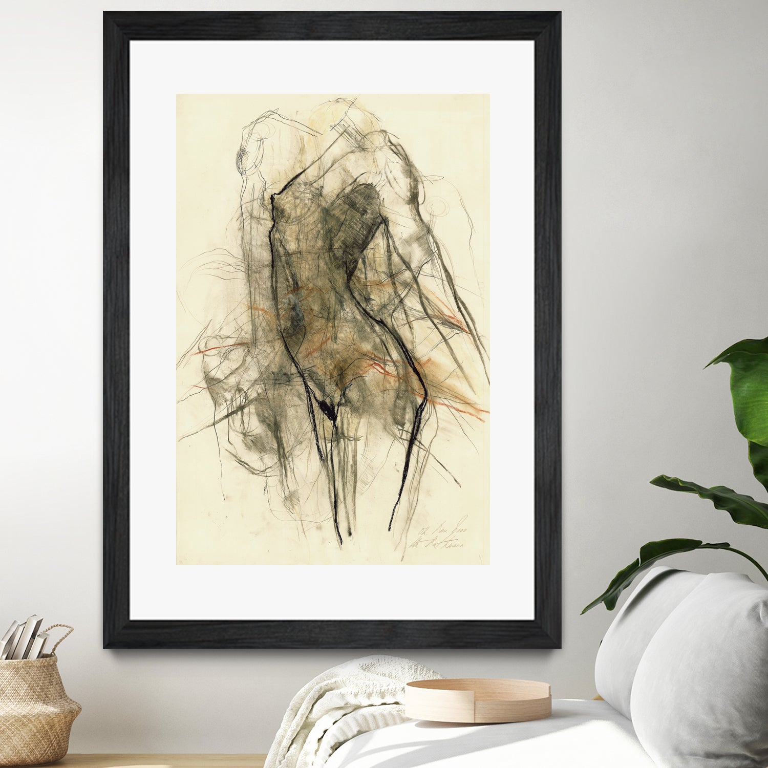 Impression Of Movement And Emotion by Ute Rathmann on GIANT ART - figurative abstract art