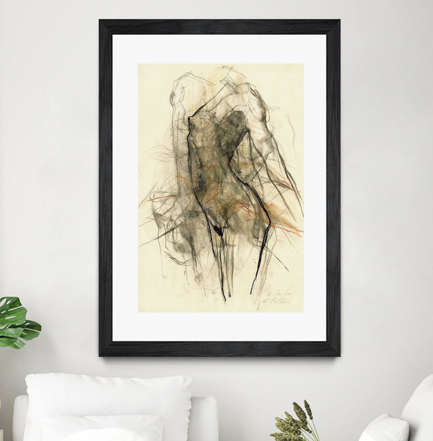 Impression Of Movement And Emotion by Ute Rathmann on GIANT ART - figurative abstract art