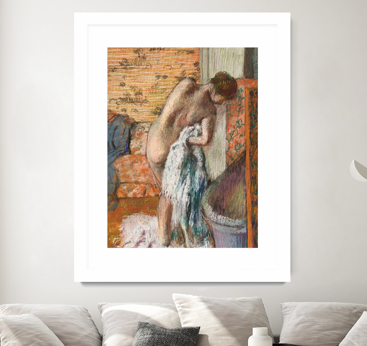 Naked Lady by Edgar Degas on GIANT ART - 5906 illustration