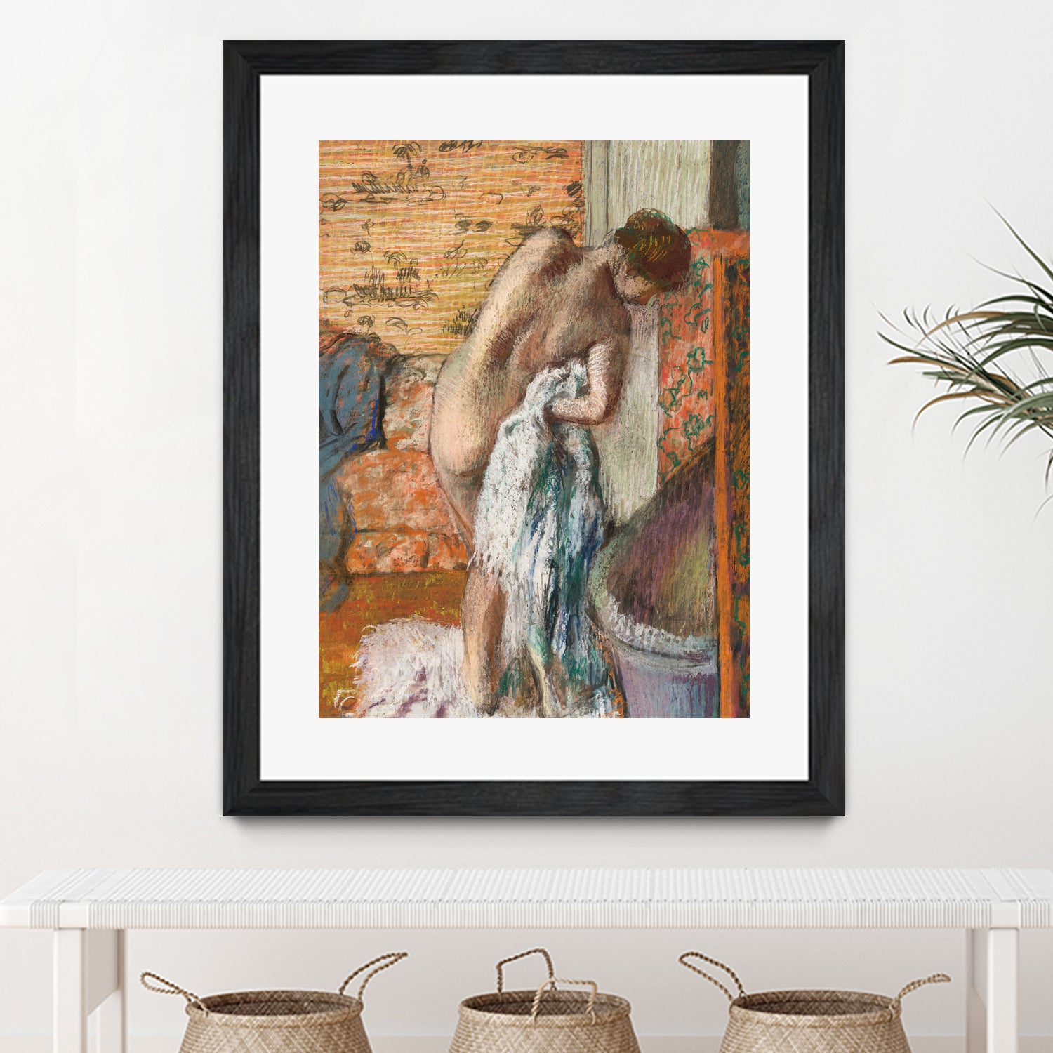 Naked Lady by Edgar Degas on GIANT ART - 5906 illustration