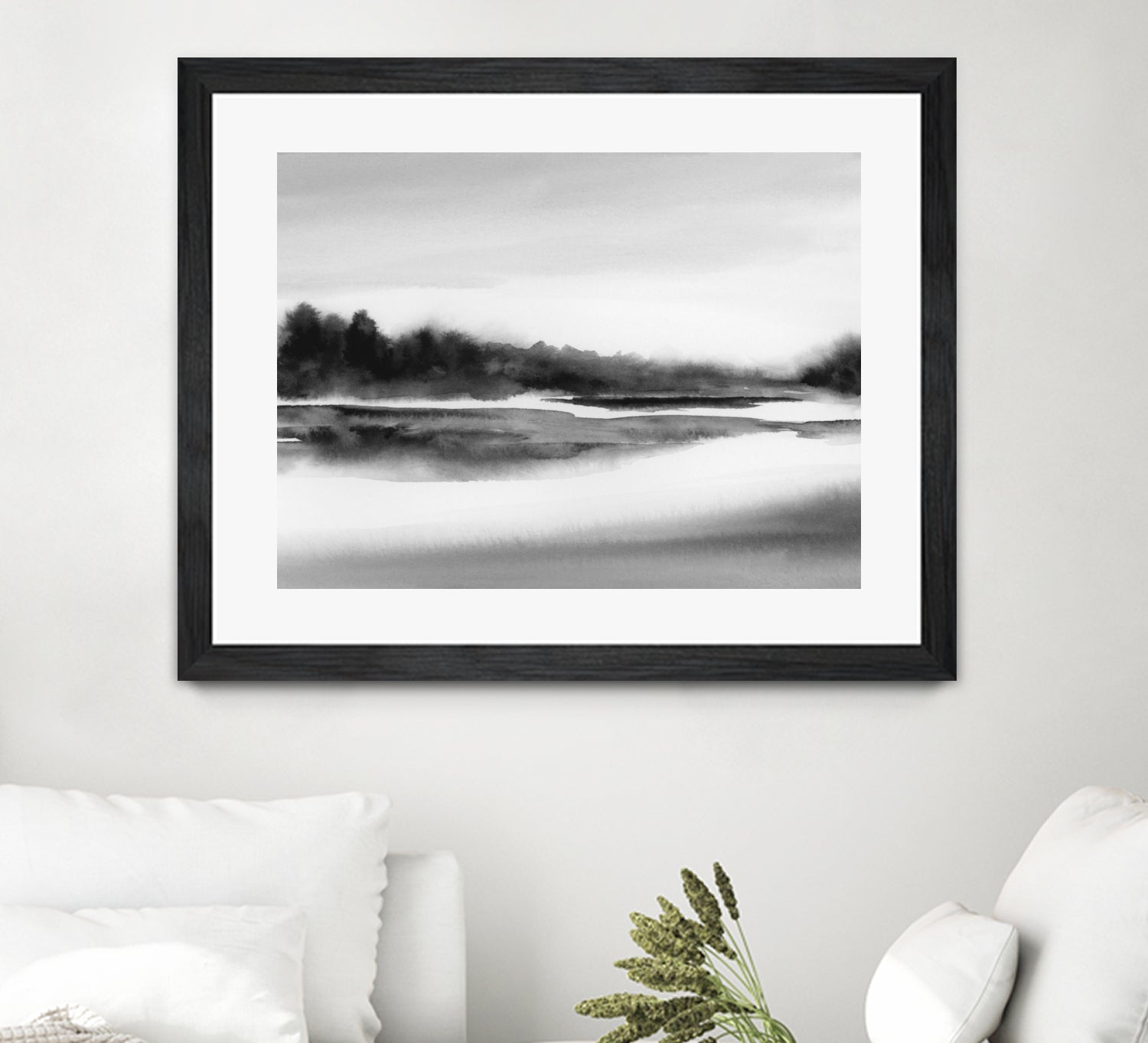 Riverstidei 32x40 by Rachel Elise on GIANT ART - black and white nature and landscapes black and white