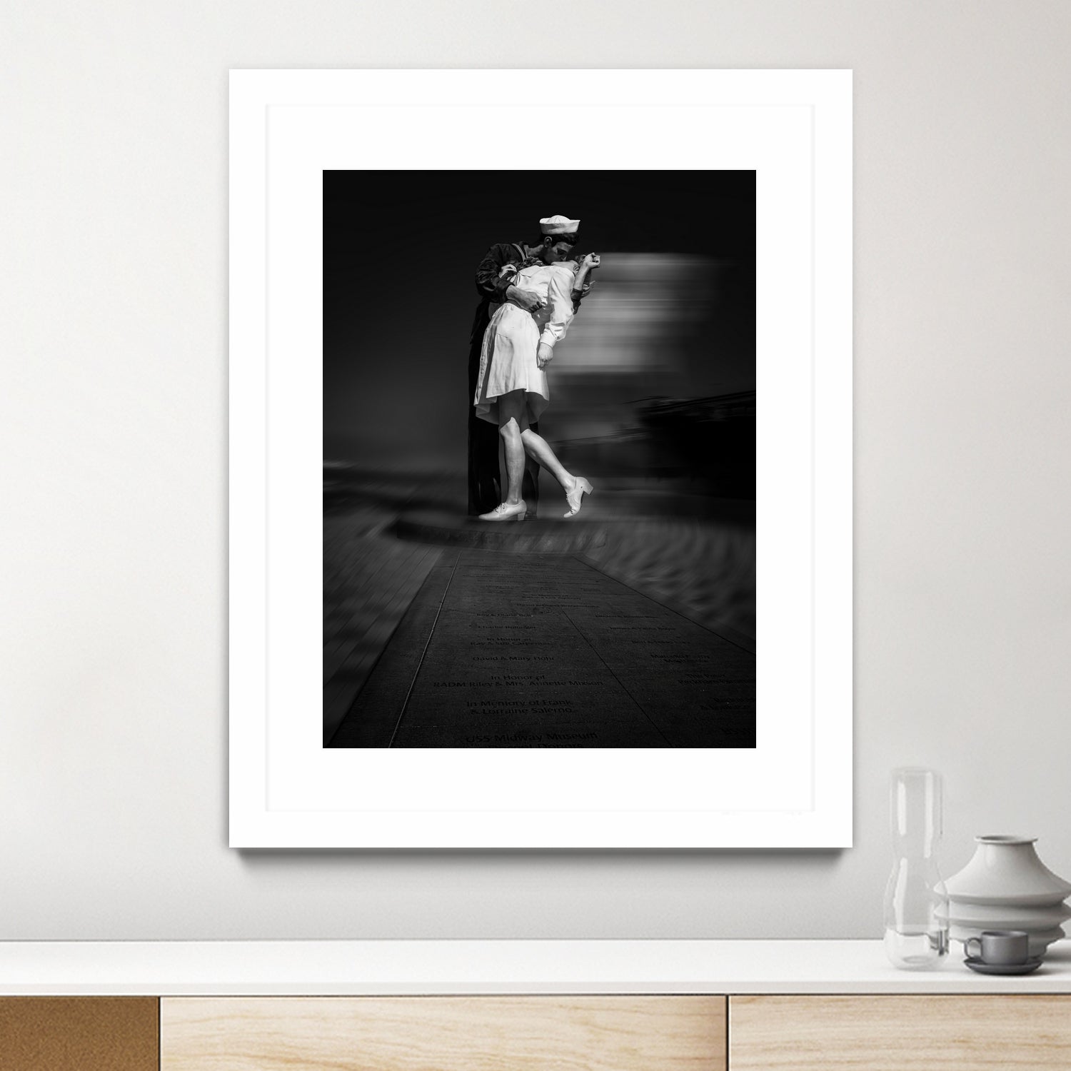 Kissing the War Goodbye by Frank W on GIANT ART - photography