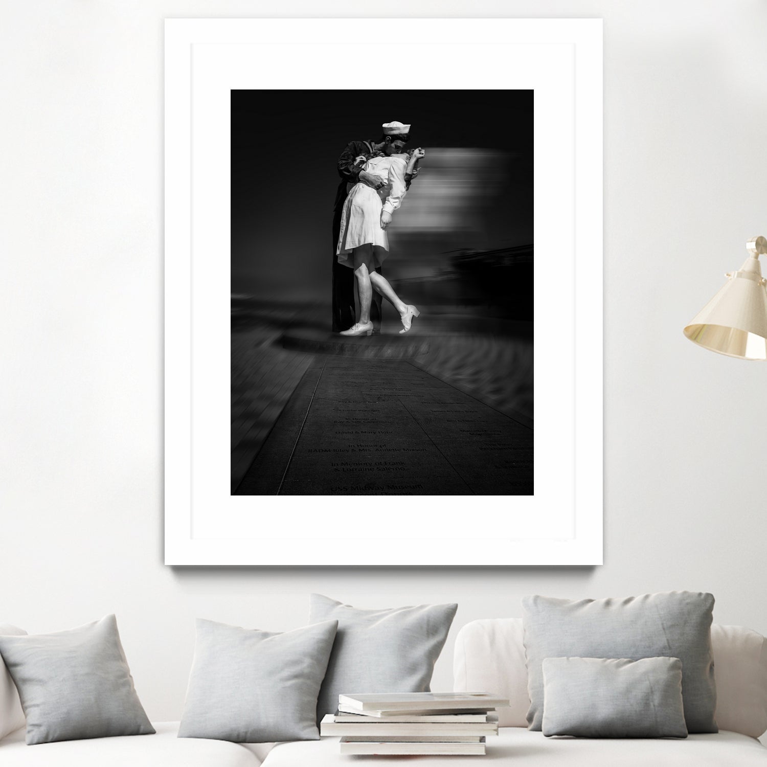 Kissing the War Goodbye by Frank W on GIANT ART - photography