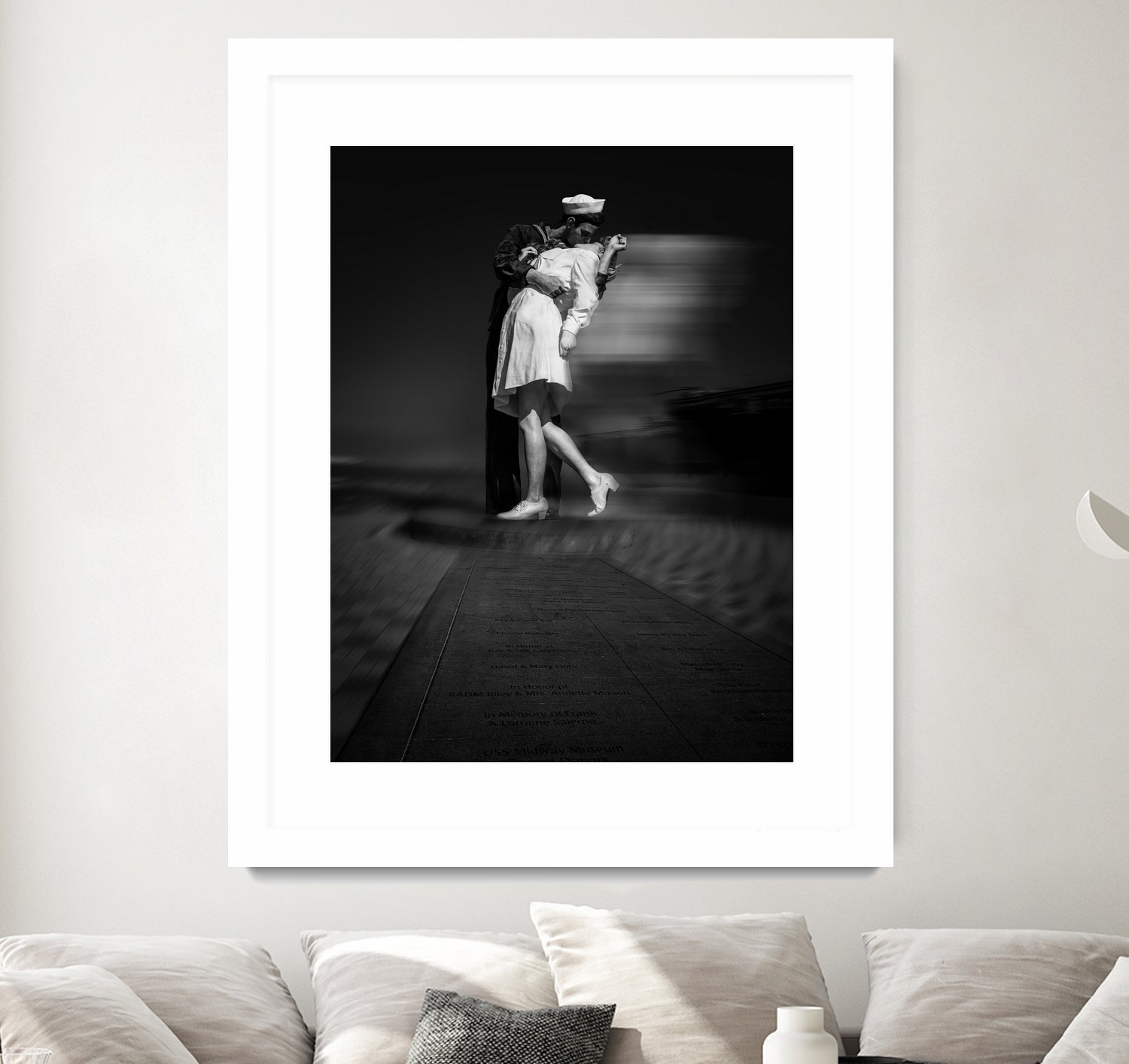 Kissing the War Goodbye by Frank W on GIANT ART - photography