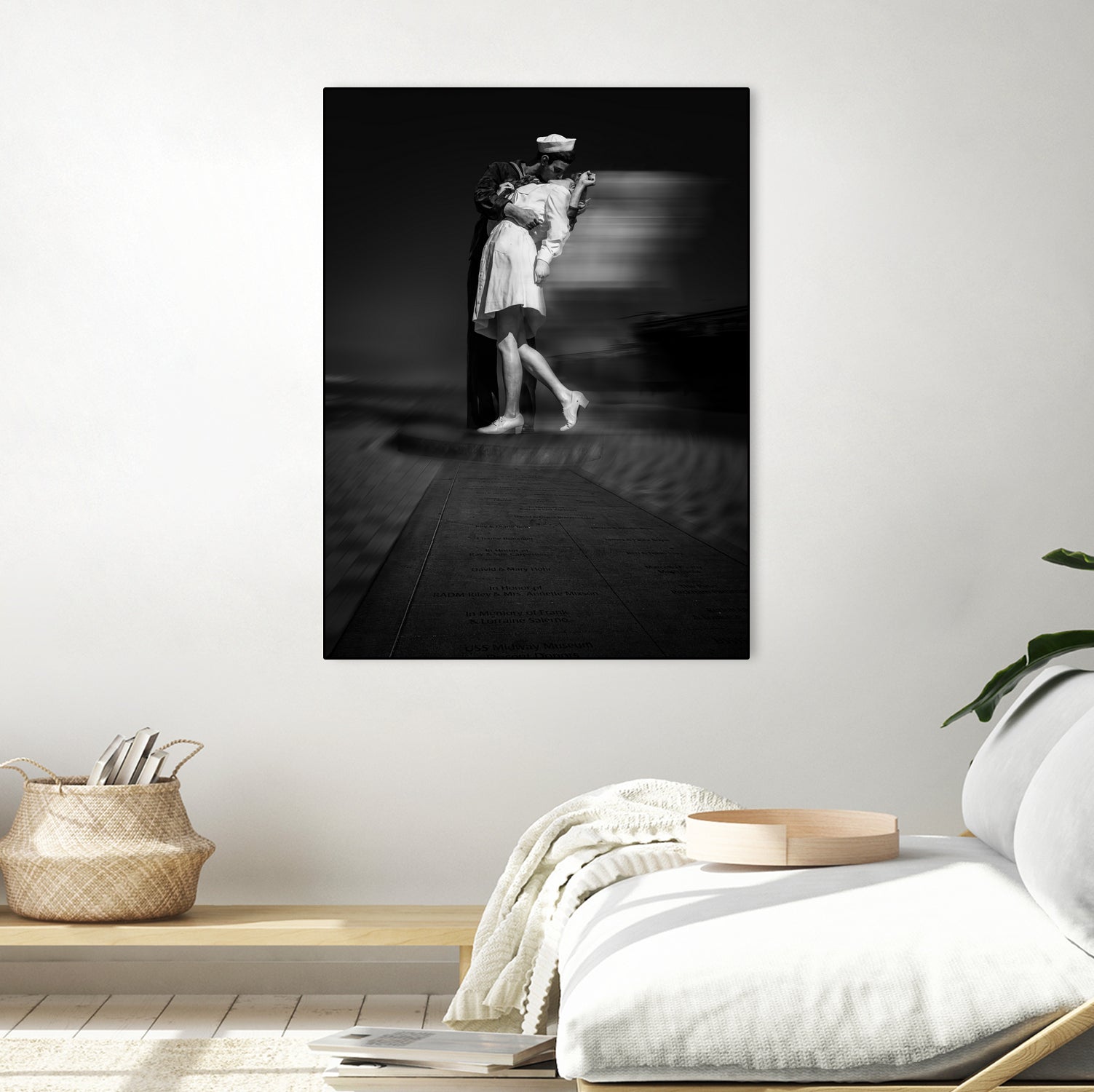 Kissing the War Goodbye by Frank W on GIANT ART - photography