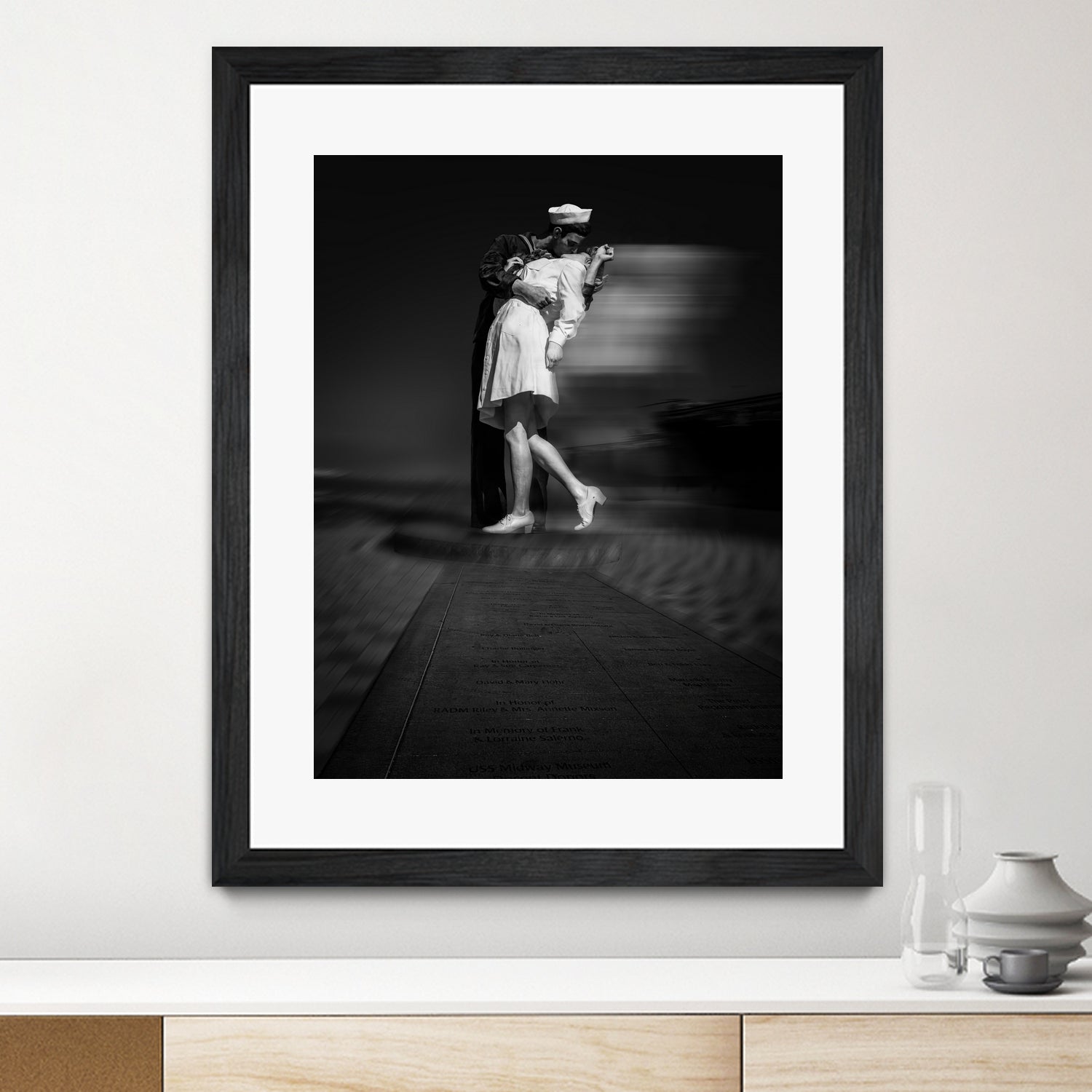 Kissing the War Goodbye by Frank W on GIANT ART - photography