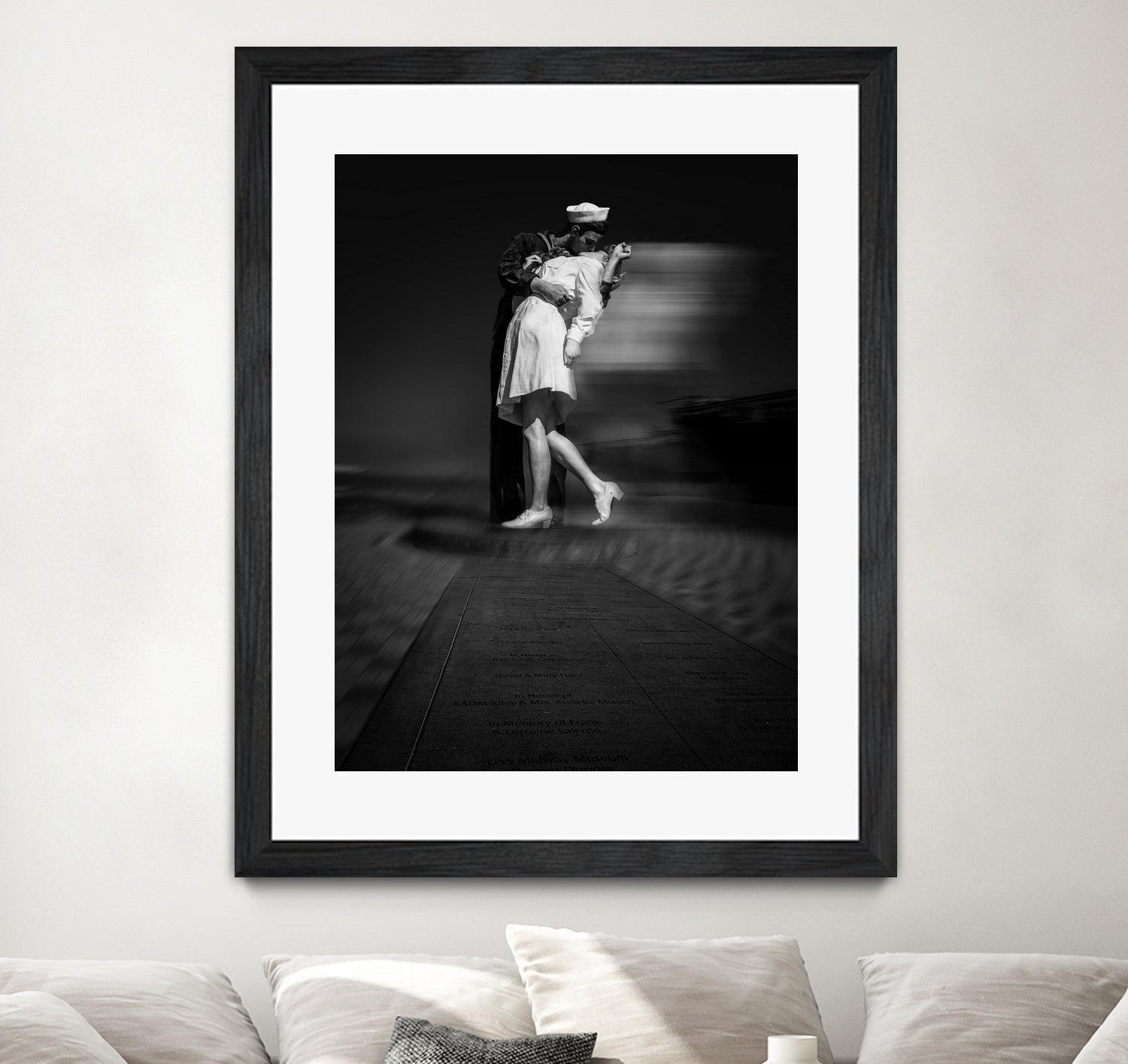 Kissing the War Goodbye by Frank W on GIANT ART - photography