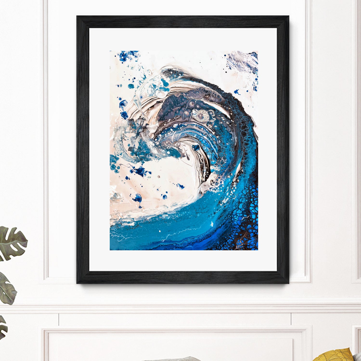 Crazy Wave by Anda Bieza on GIANT ART - abstract painting