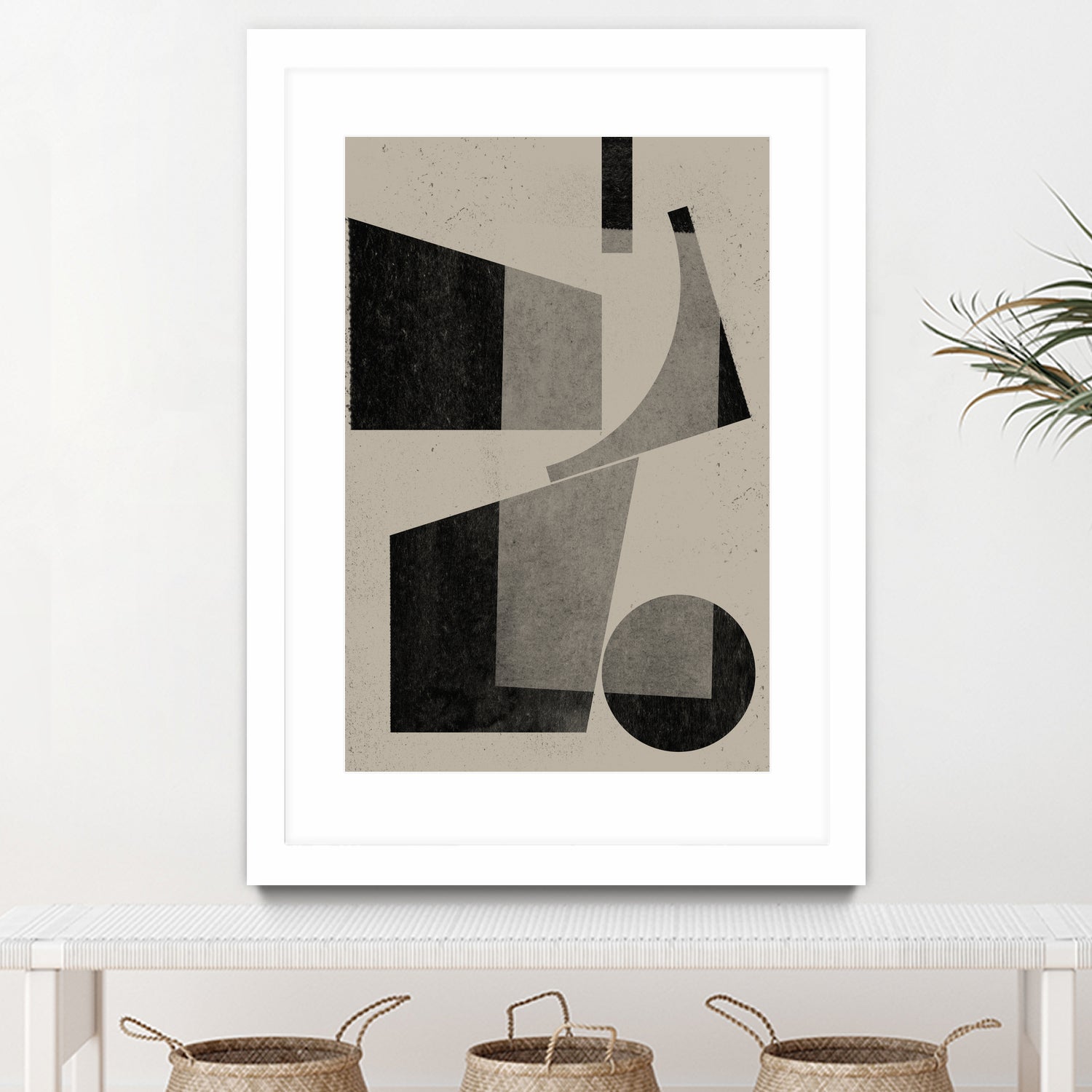 Geometric Harmony by THE MIUUS STUDIO on GIANT ART - watercolor abstract art