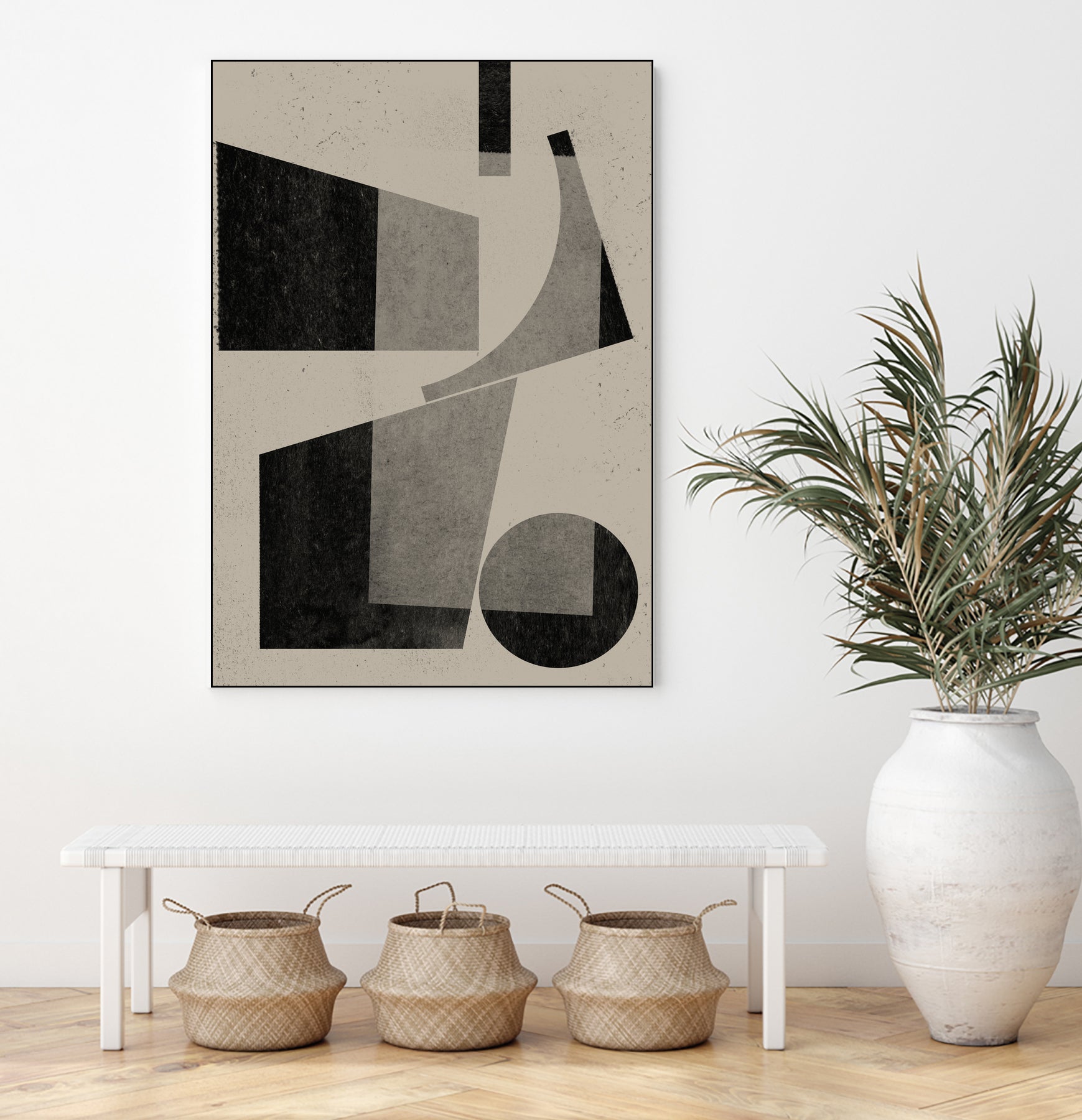 Geometric Harmony by THE MIUUS STUDIO on GIANT ART - watercolor abstract art