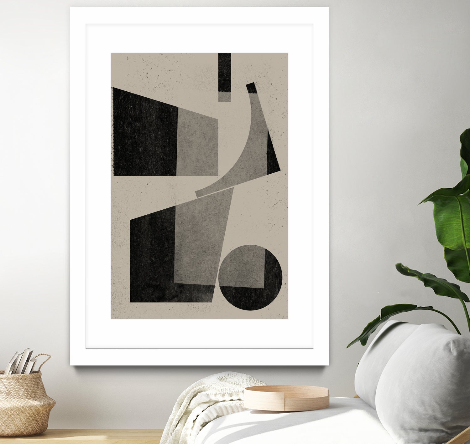 Geometric Harmony by THE MIUUS STUDIO on GIANT ART - watercolor abstract art