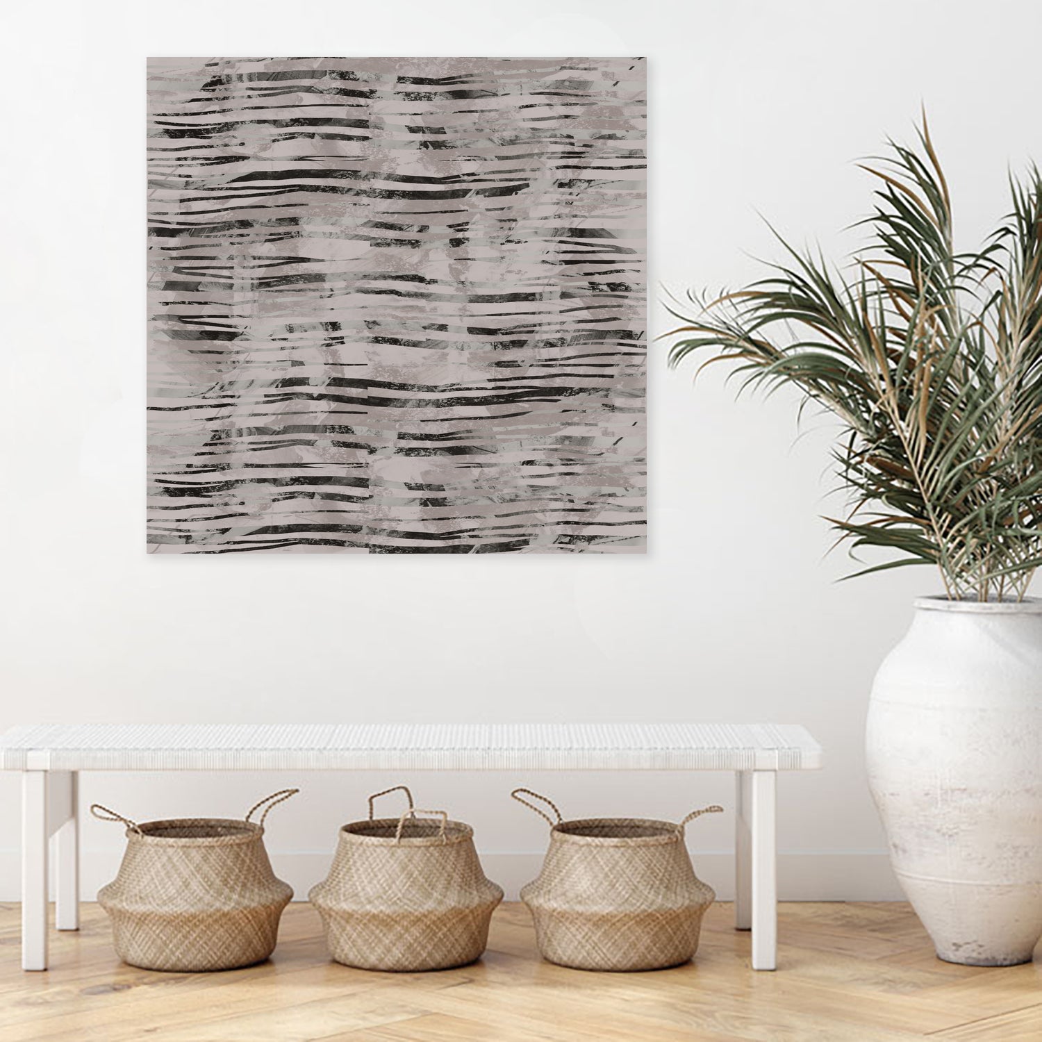 Minimal Organic Wavy Lines 7 by cartissi on GIANT ART - abstract sketch