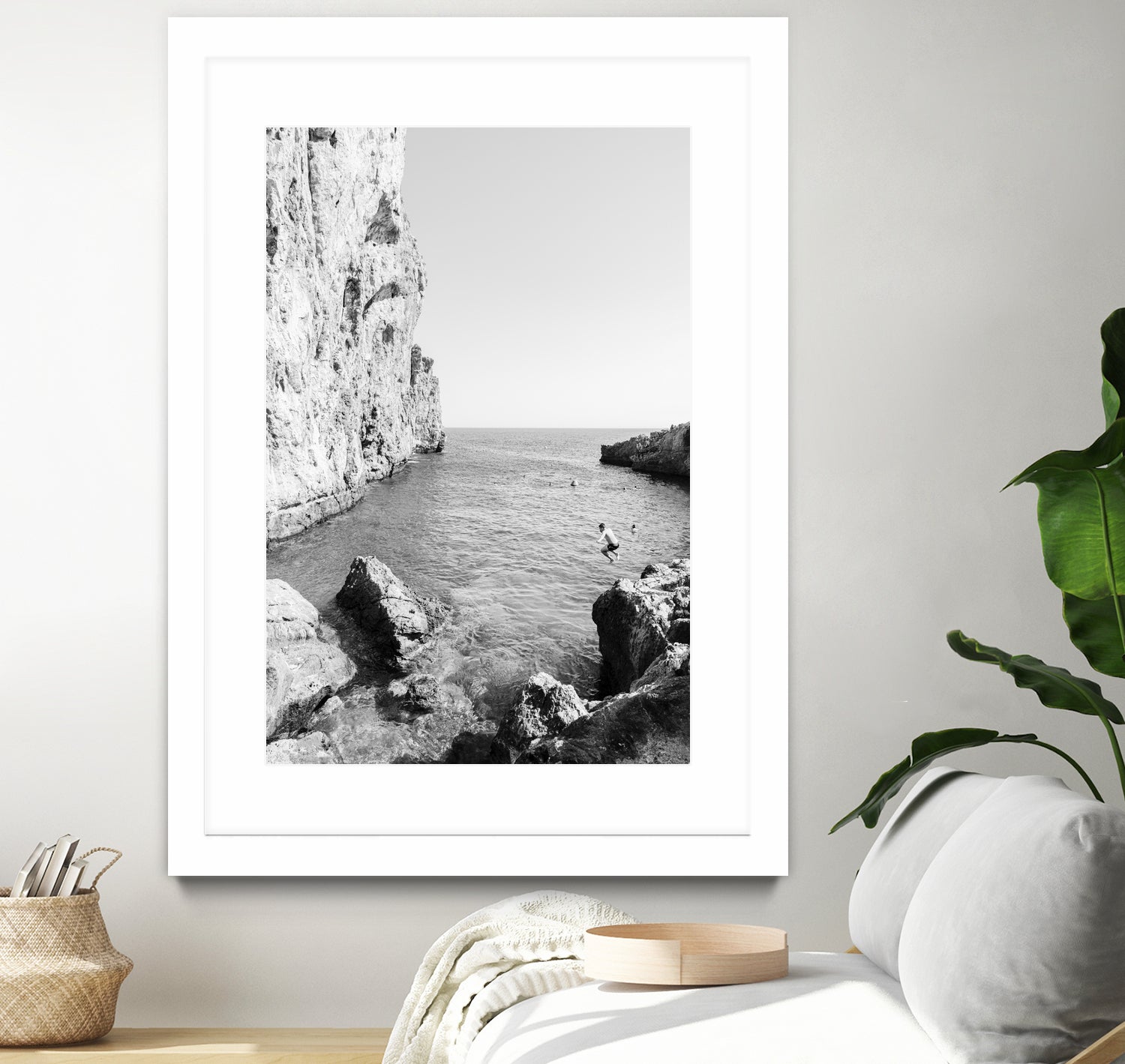 The Dive by Kathrin Pienaar on GIANT ART - black and white landscape black and white