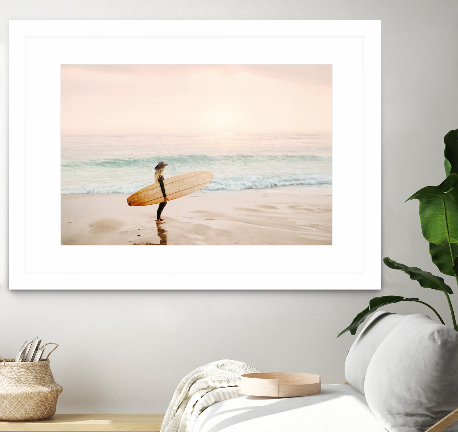 Surfer Cowgirl by Kathrin Pienaar on GIANT ART - outdoor landscape outdoor