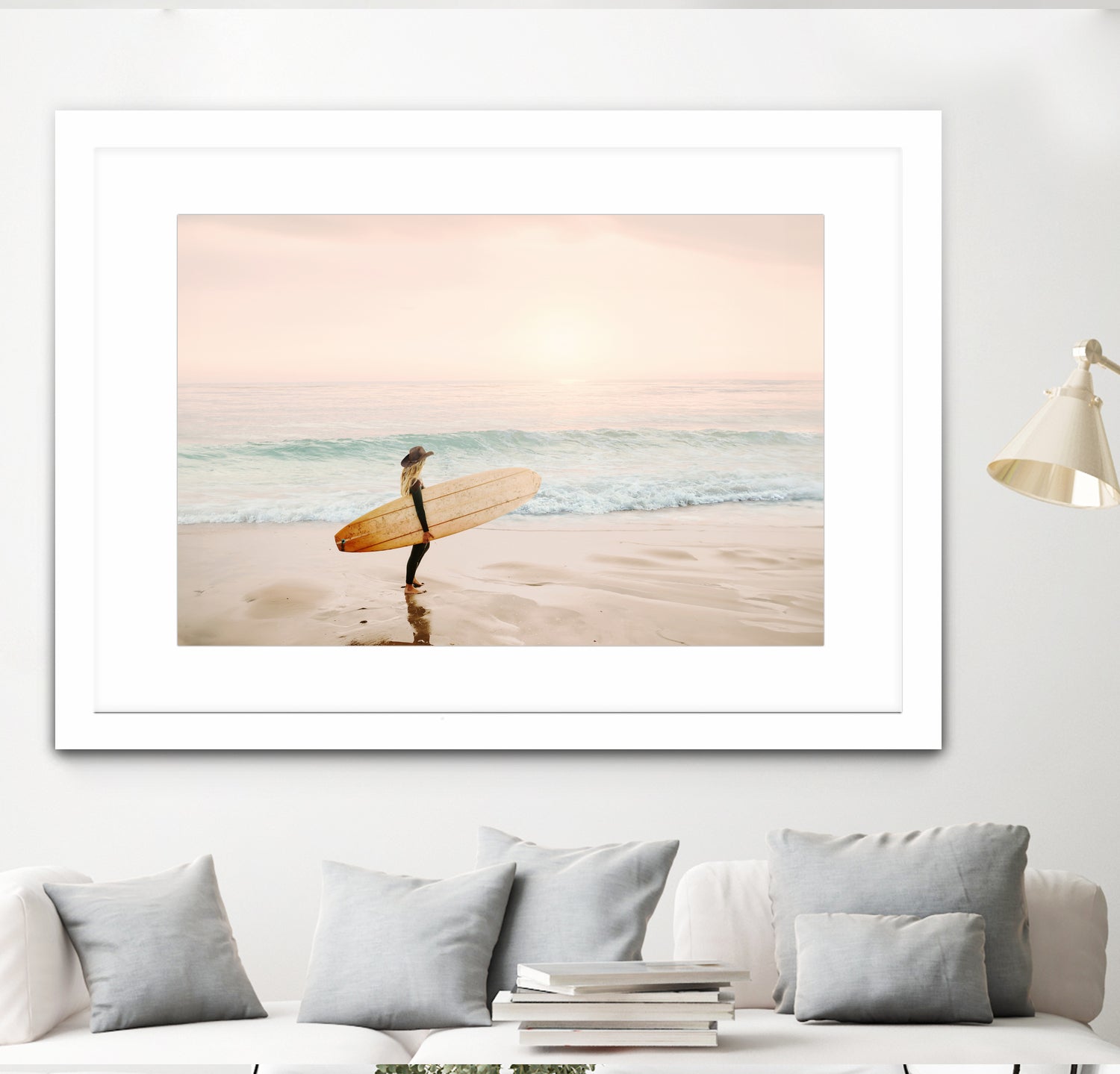 Surfer Cowgirl by Kathrin Pienaar on GIANT ART - outdoor landscape outdoor