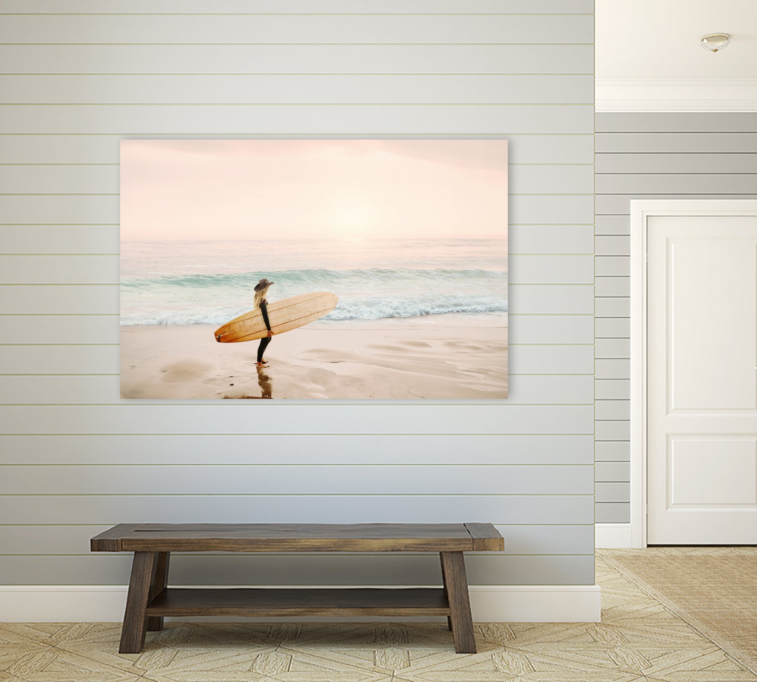 Surfer Cowgirl by Kathrin Pienaar on GIANT ART - outdoor landscape outdoor