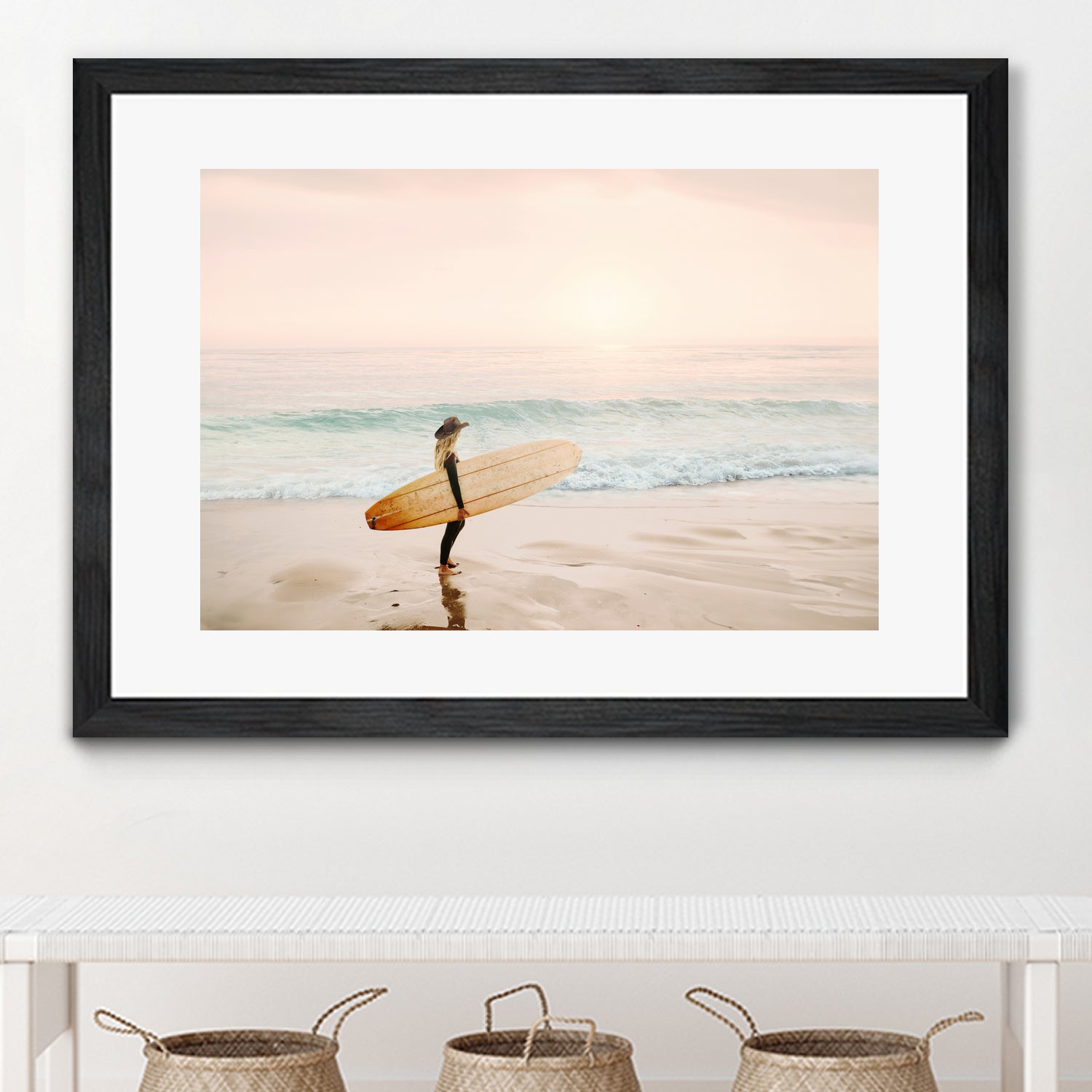 Surfer Cowgirl by Kathrin Pienaar on GIANT ART - outdoor landscape outdoor