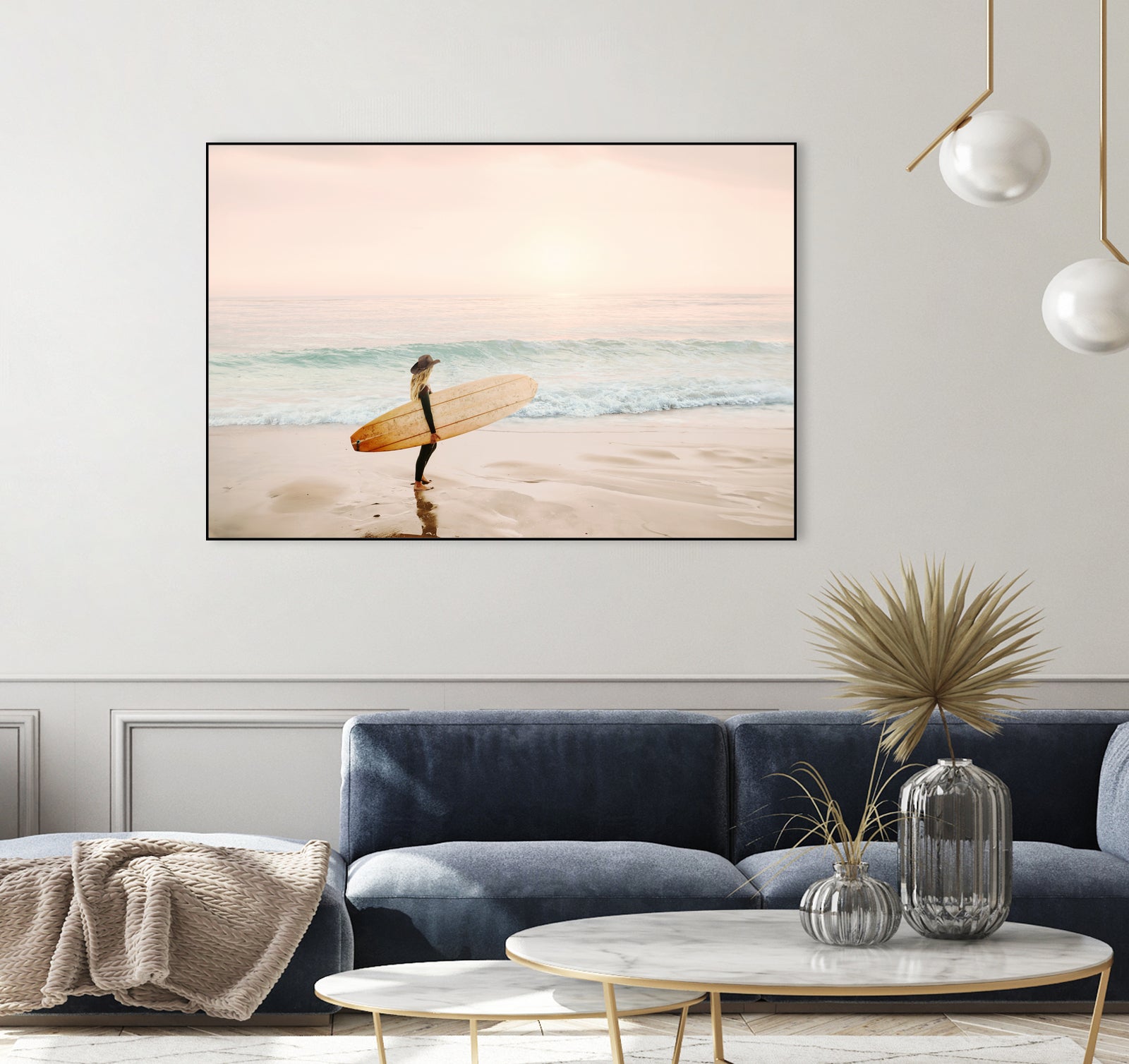 Surfer Cowgirl by Kathrin Pienaar on GIANT ART - outdoor landscape outdoor