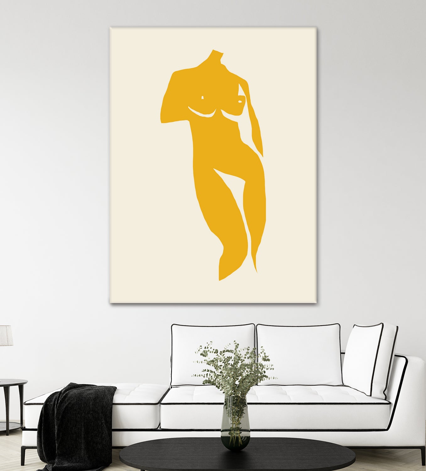 Silhouette Grace by Little Dean on GIANT ART - modern art figurative modern art