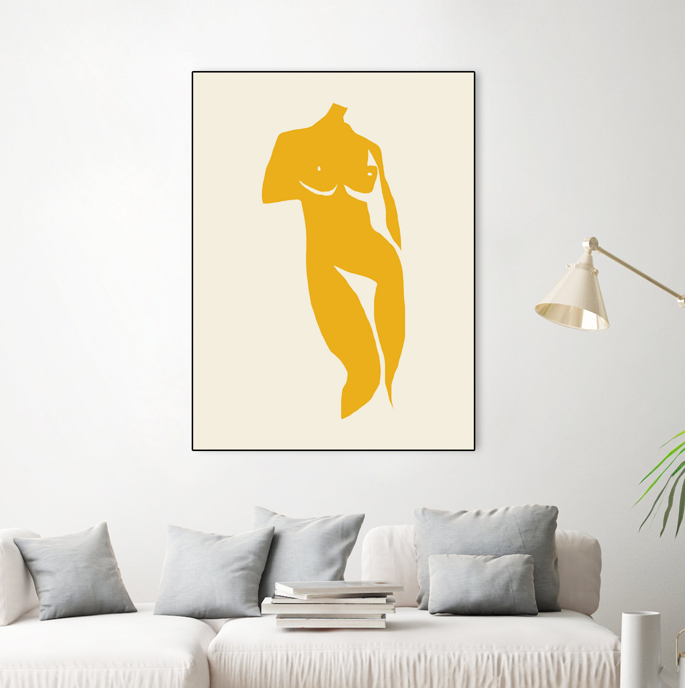 Silhouette Grace by Little Dean on GIANT ART - modern art figurative modern art