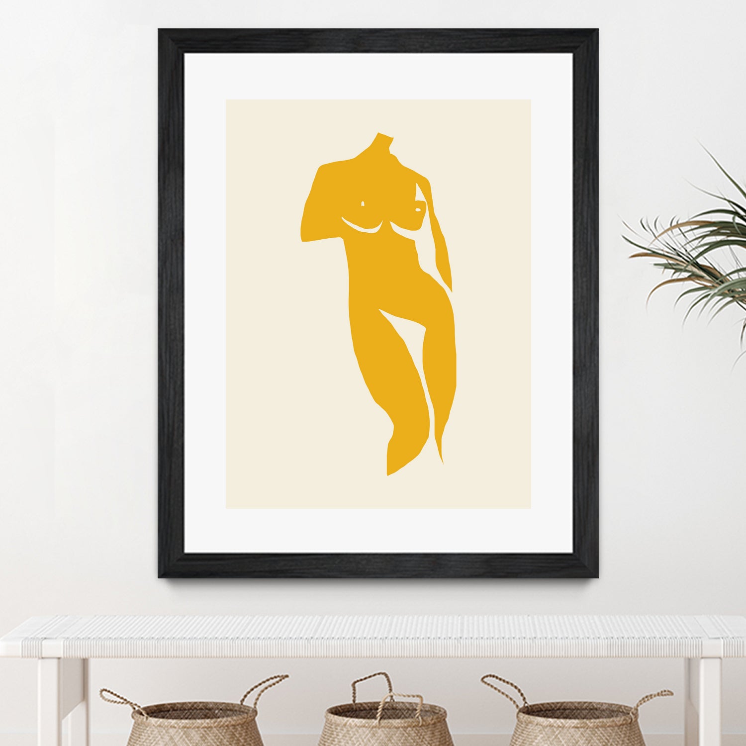 Silhouette Grace by Little Dean on GIANT ART - modern art figurative modern art