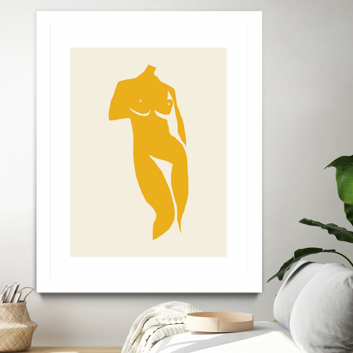 Silhouette Grace by Little Dean on GIANT ART - modern art figurative modern art