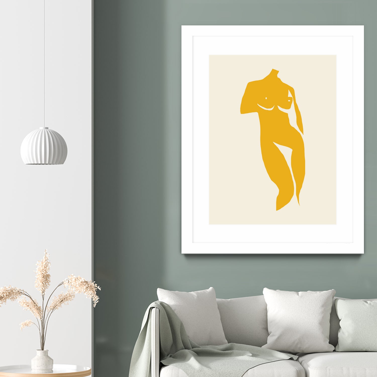 Silhouette Grace by Little Dean on GIANT ART - modern art figurative modern art