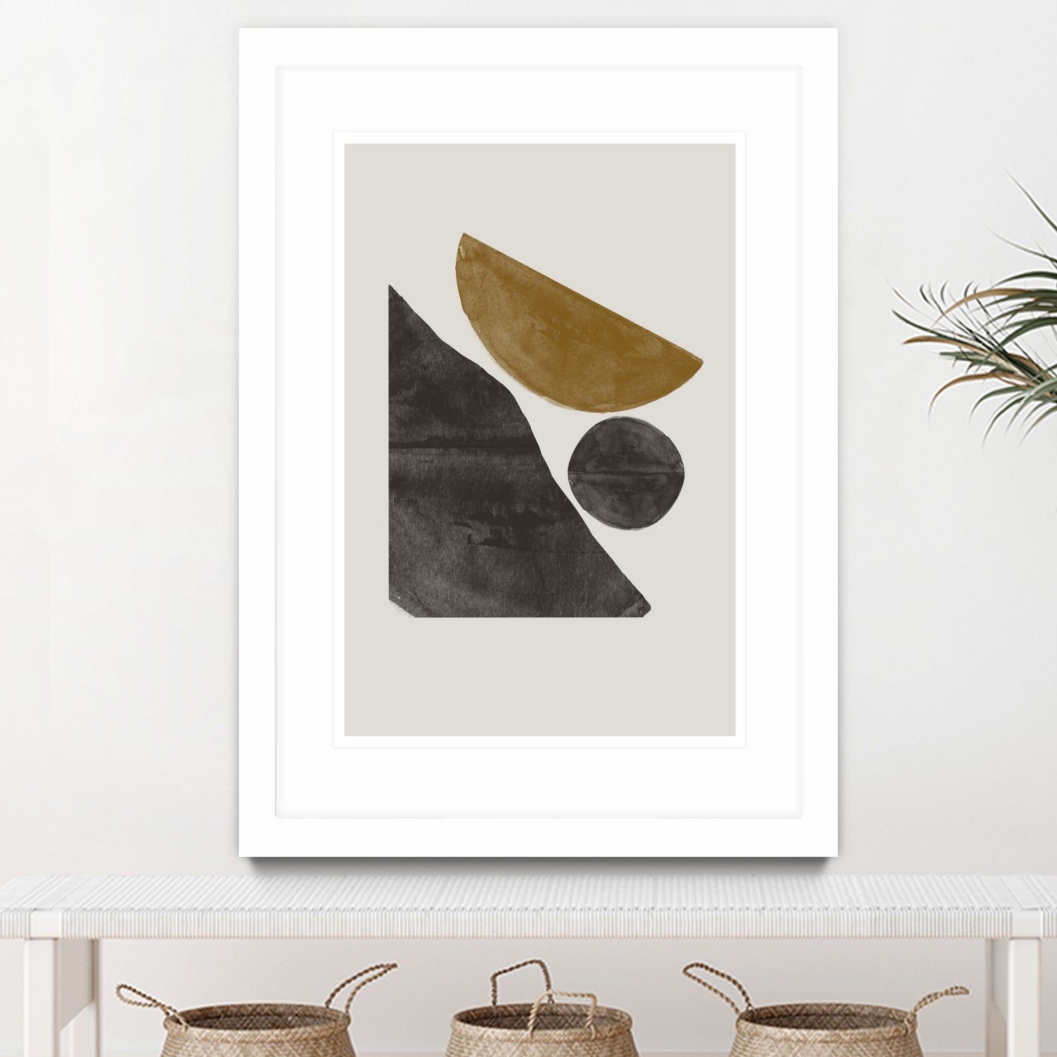 Shapes in Harmony by THE MIUUS STUDIO on GIANT ART - illustration abstract art print
