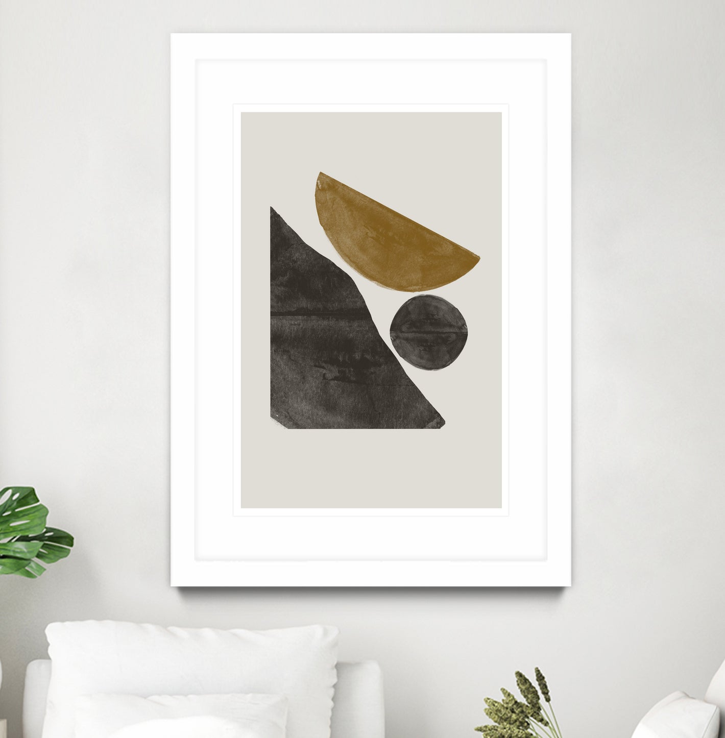 Shapes in Harmony by THE MIUUS STUDIO on GIANT ART - illustration abstract art print