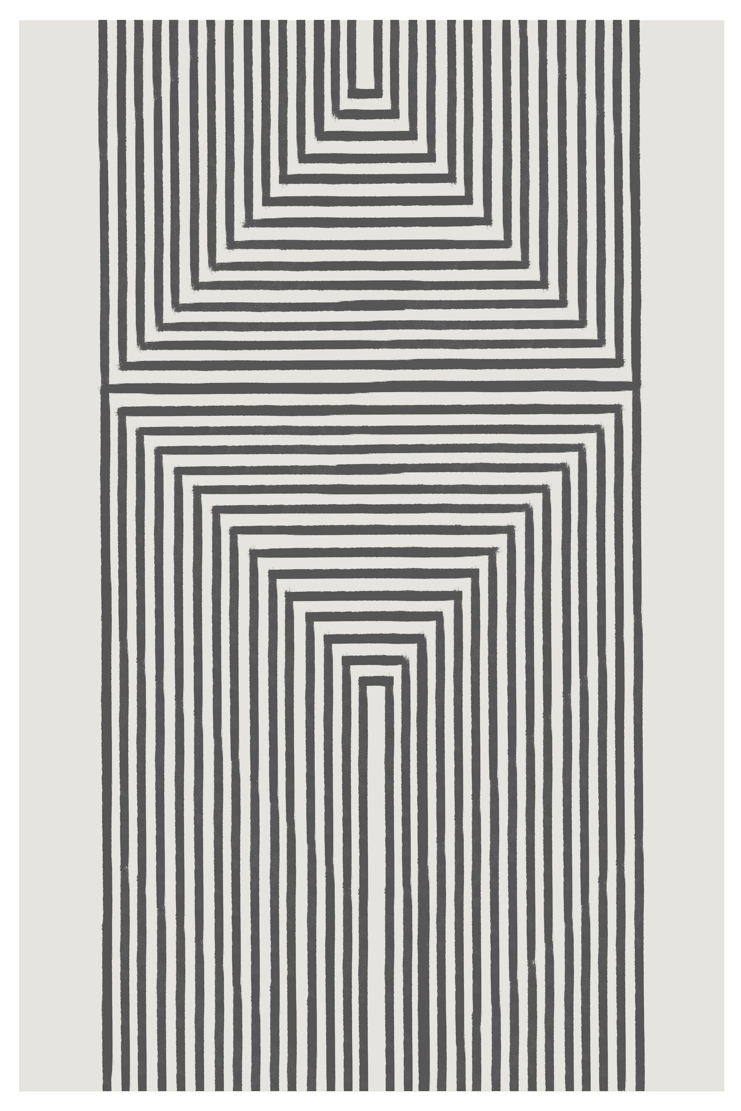 Geometric Echoes by THE MIUUS STUDIO on GIANT ART - 7200 illustration