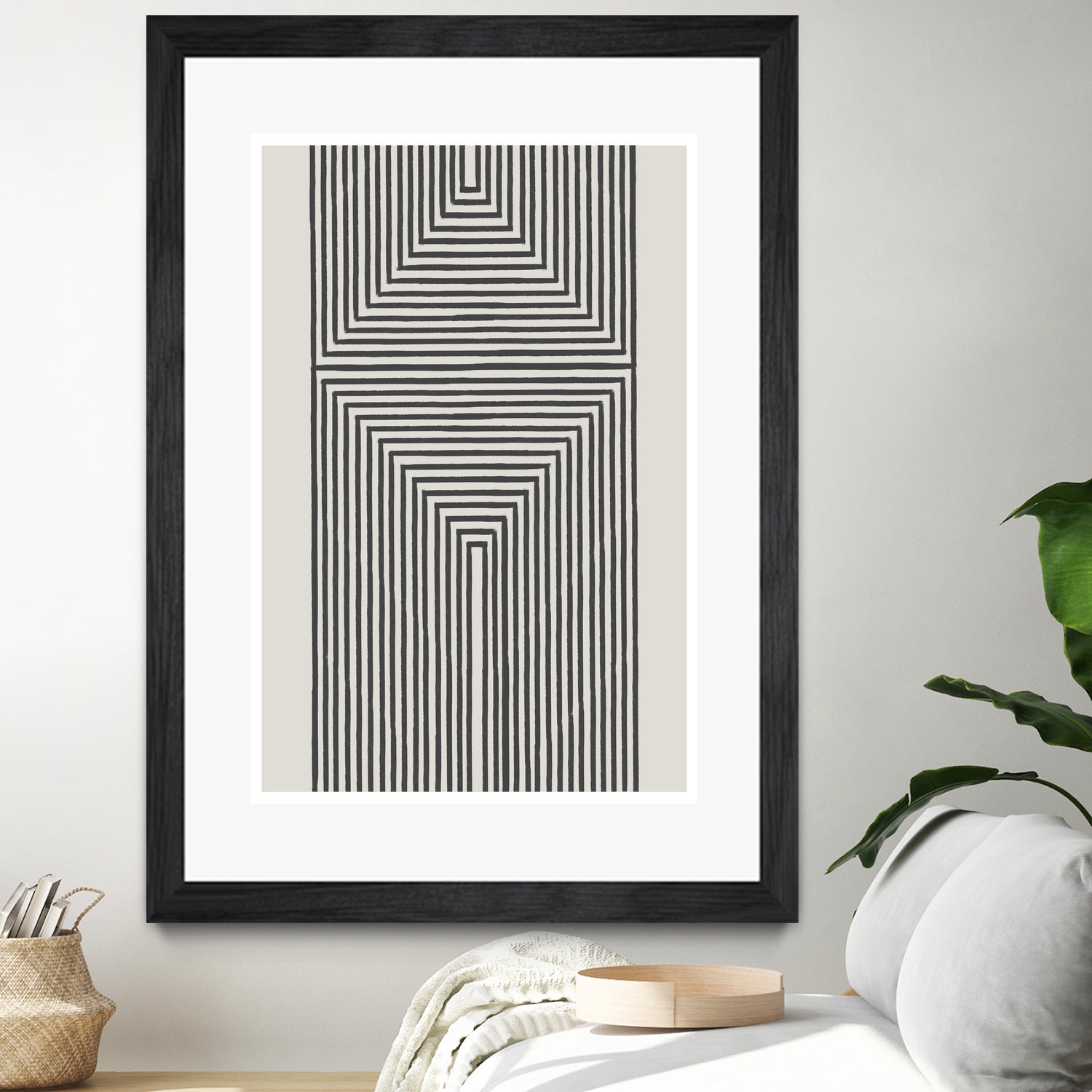 Geometric Echoes by THE MIUUS STUDIO on GIANT ART - 7200 illustration