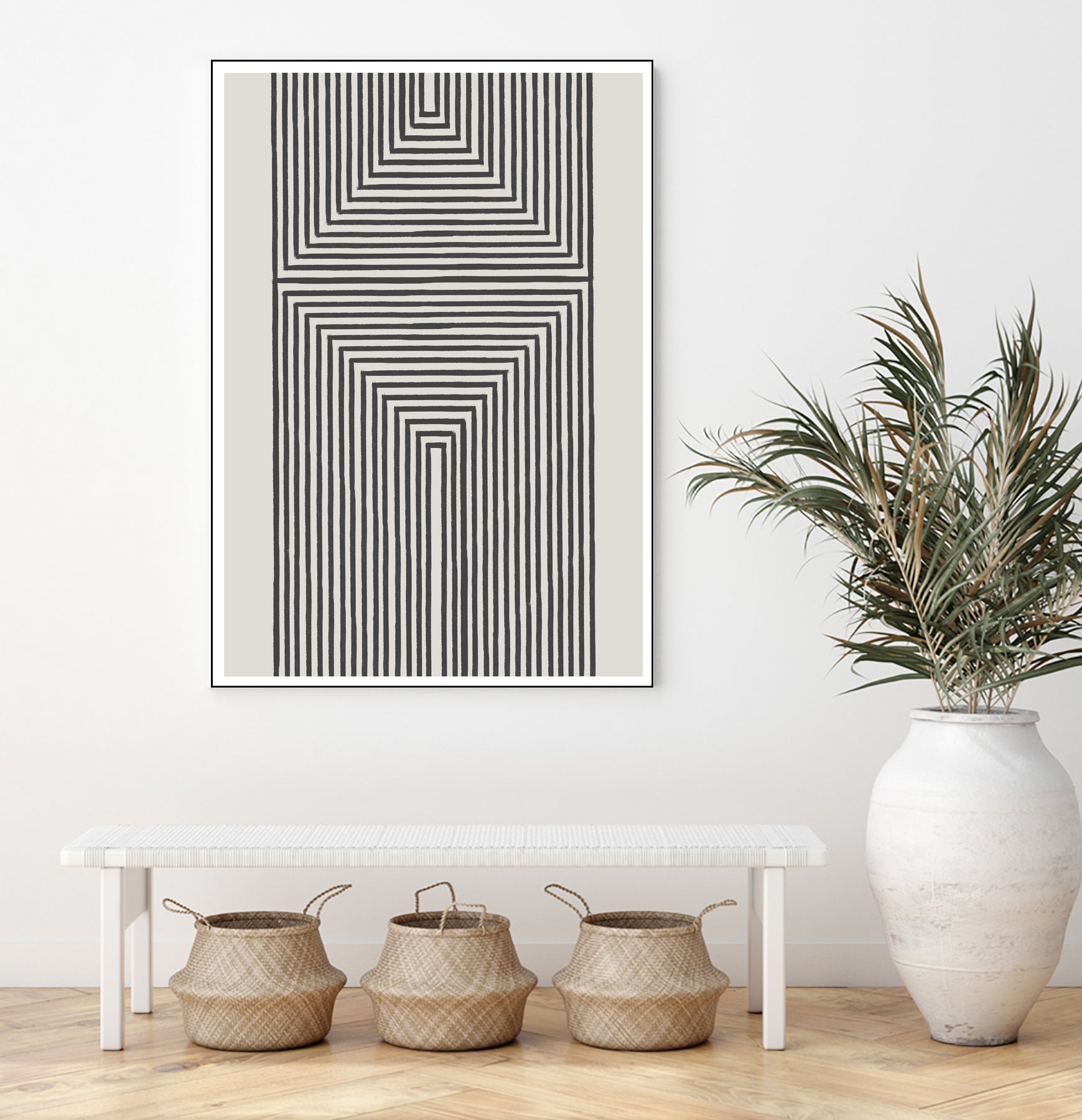 Geometric Echoes by THE MIUUS STUDIO on GIANT ART - 7200 illustration