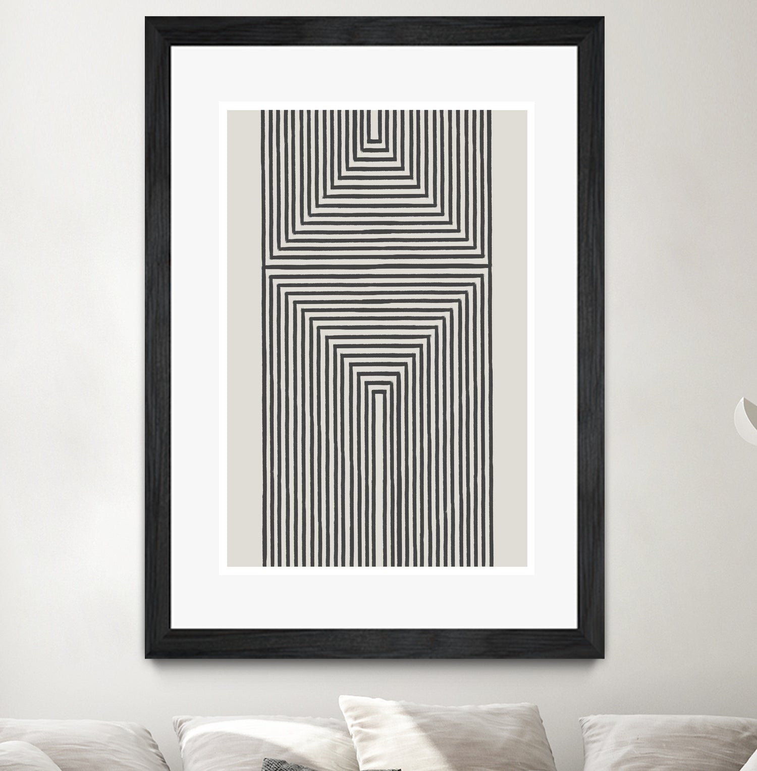 Geometric Echoes by THE MIUUS STUDIO on GIANT ART - 7200 illustration