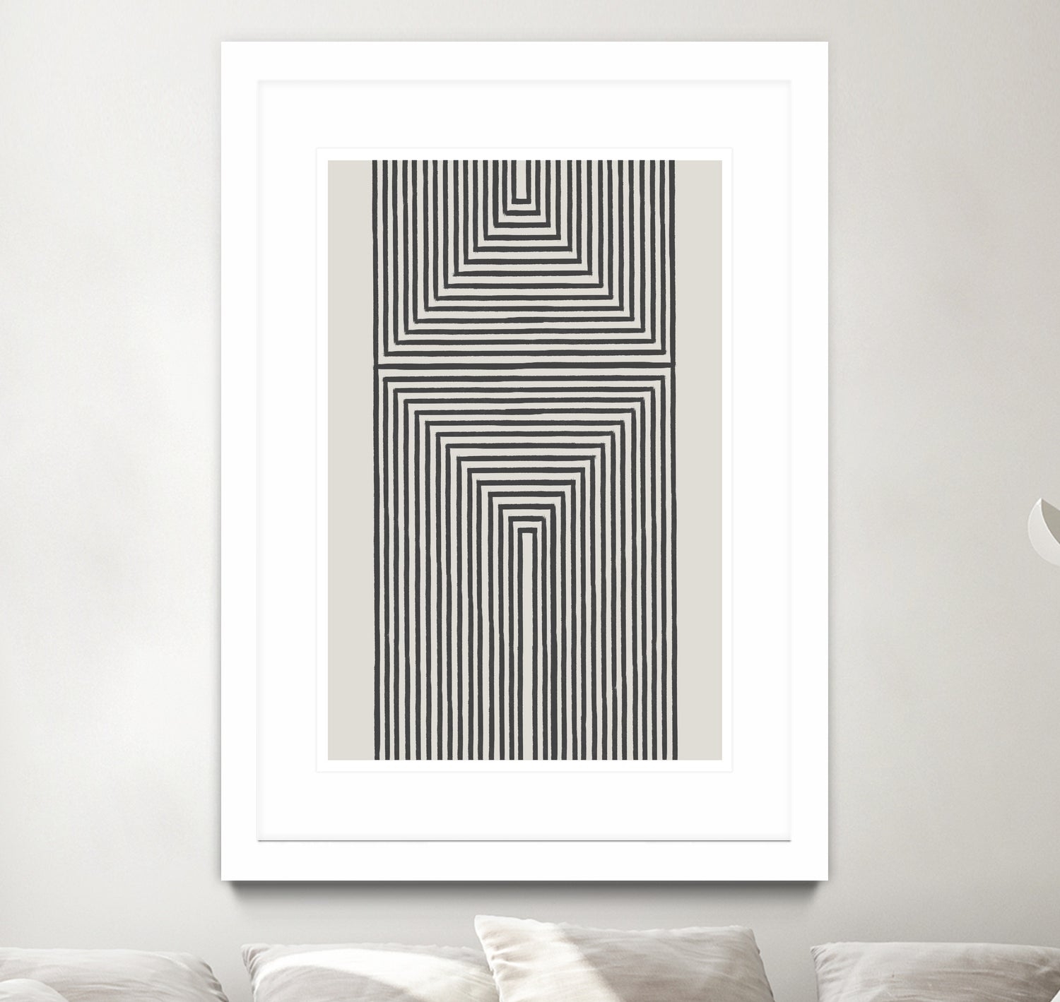 Geometric Echoes by THE MIUUS STUDIO on GIANT ART - 7200 illustration