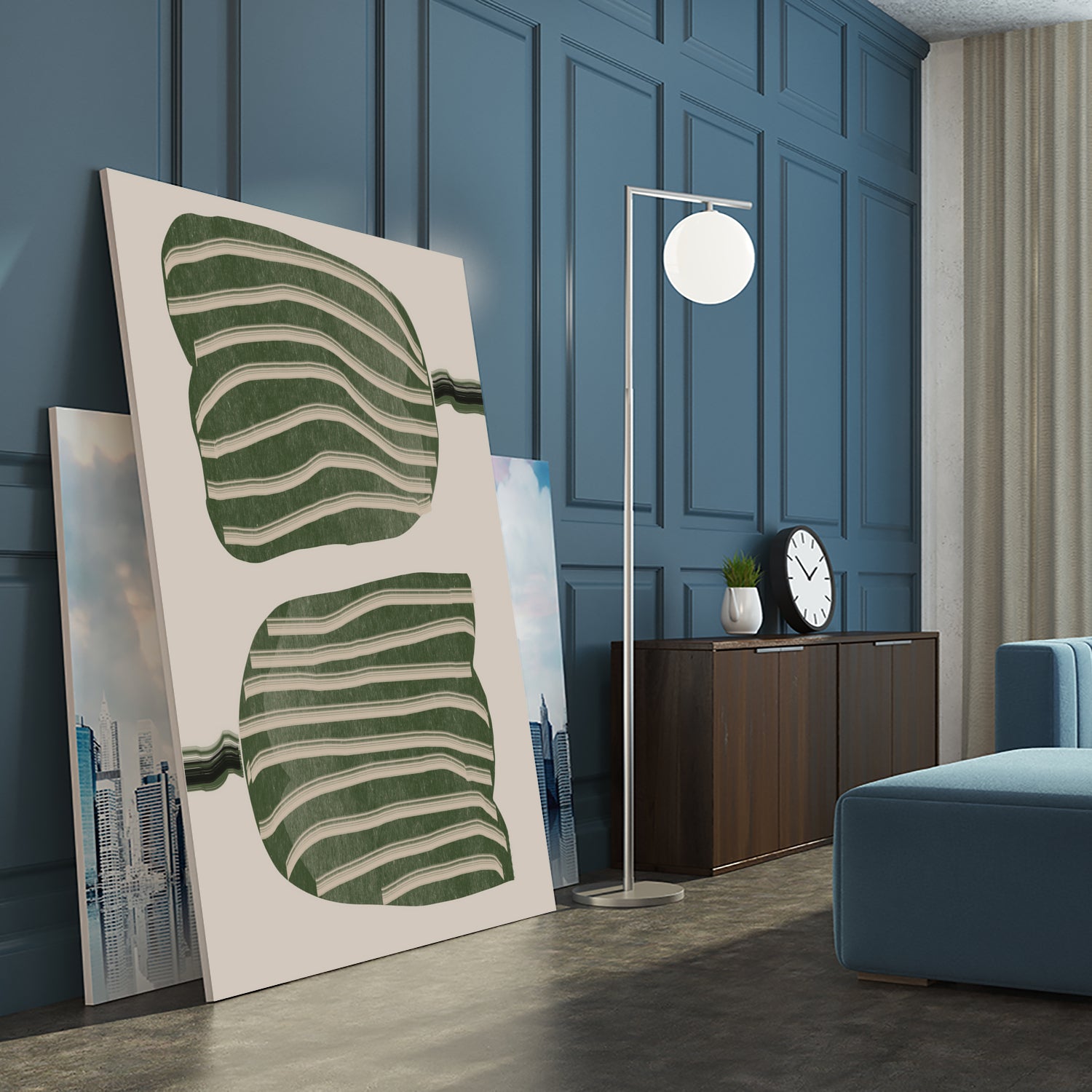 Abstract Tulips by THE MIUUS STUDIO on GIANT ART - drawing flowers and plants drawing