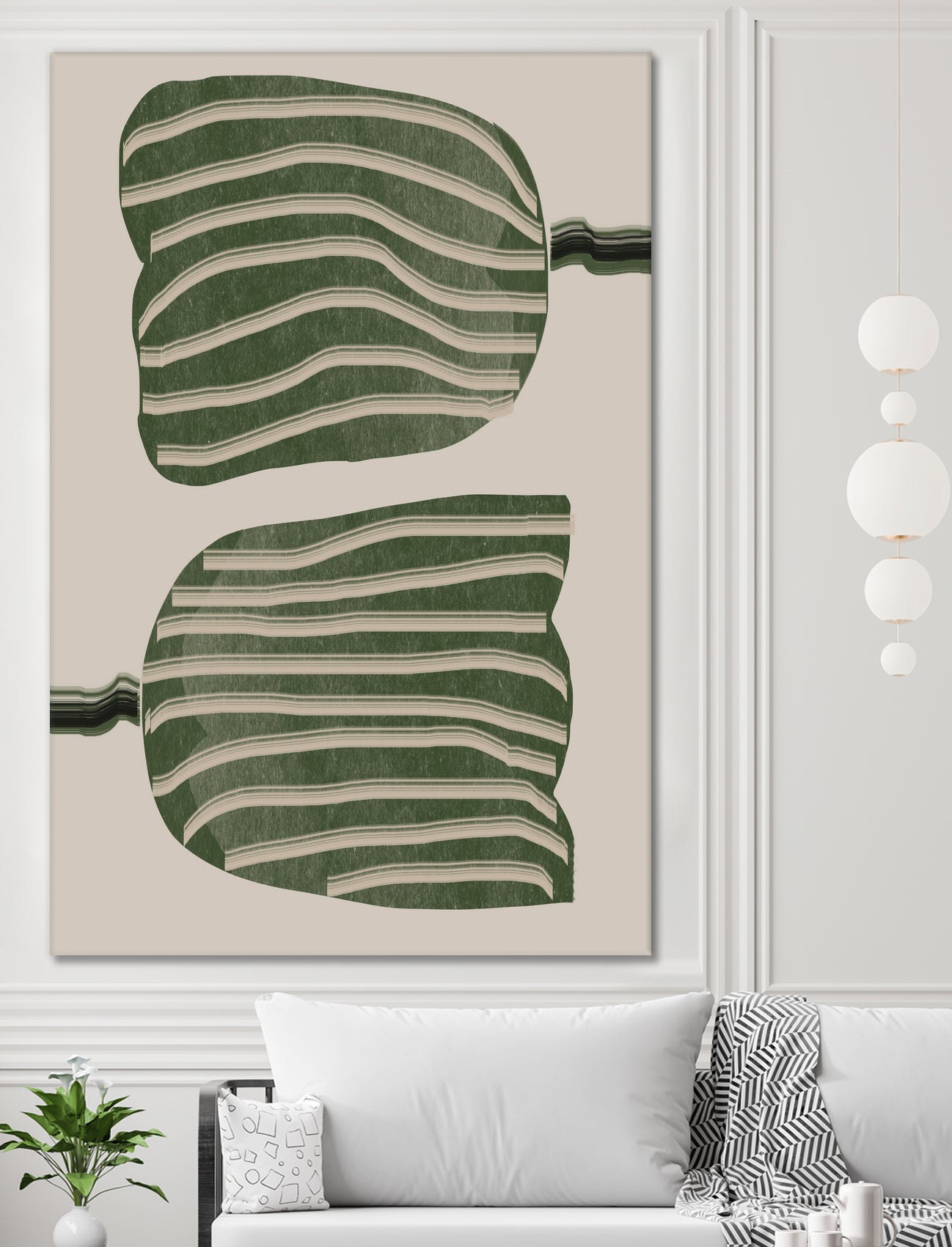 Abstract Tulips by THE MIUUS STUDIO on GIANT ART - drawing flowers and plants drawing