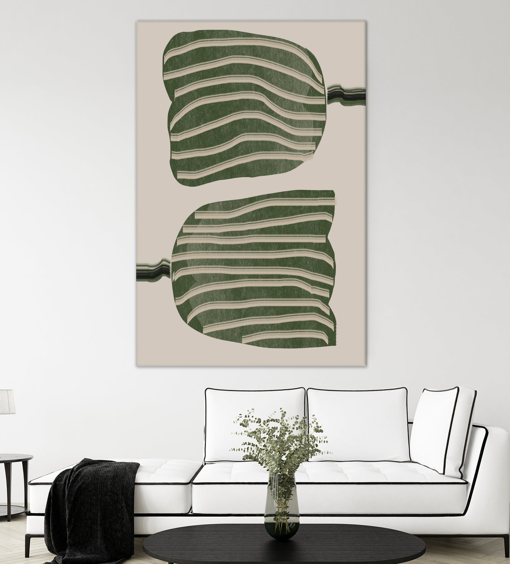 Abstract Tulips by THE MIUUS STUDIO on GIANT ART - drawing flowers and plants drawing