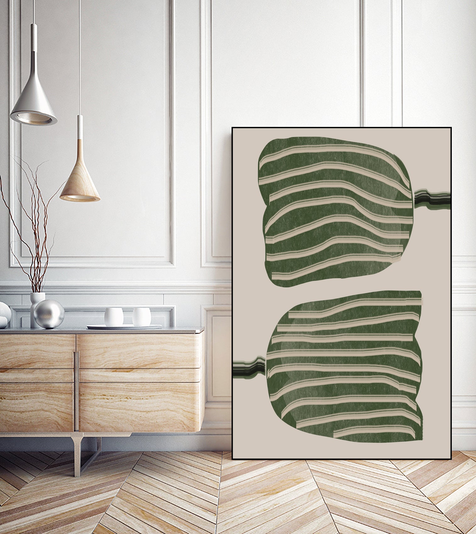 Abstract Tulips by THE MIUUS STUDIO on GIANT ART - drawing flowers and plants drawing