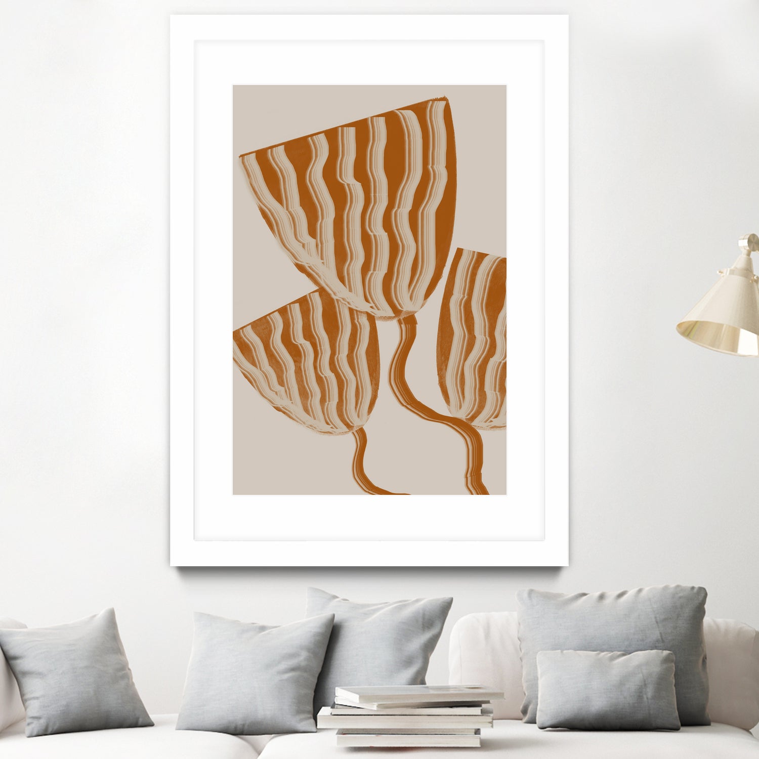 Modern Flowers by THE MIUUS STUDIO on GIANT ART - botanical flower