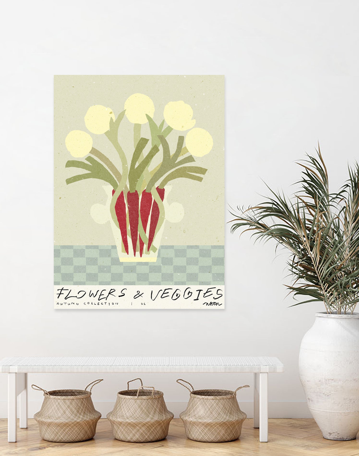 Flowers a Veggies 01 by NKTN on GIANT ART - flowers and plants text