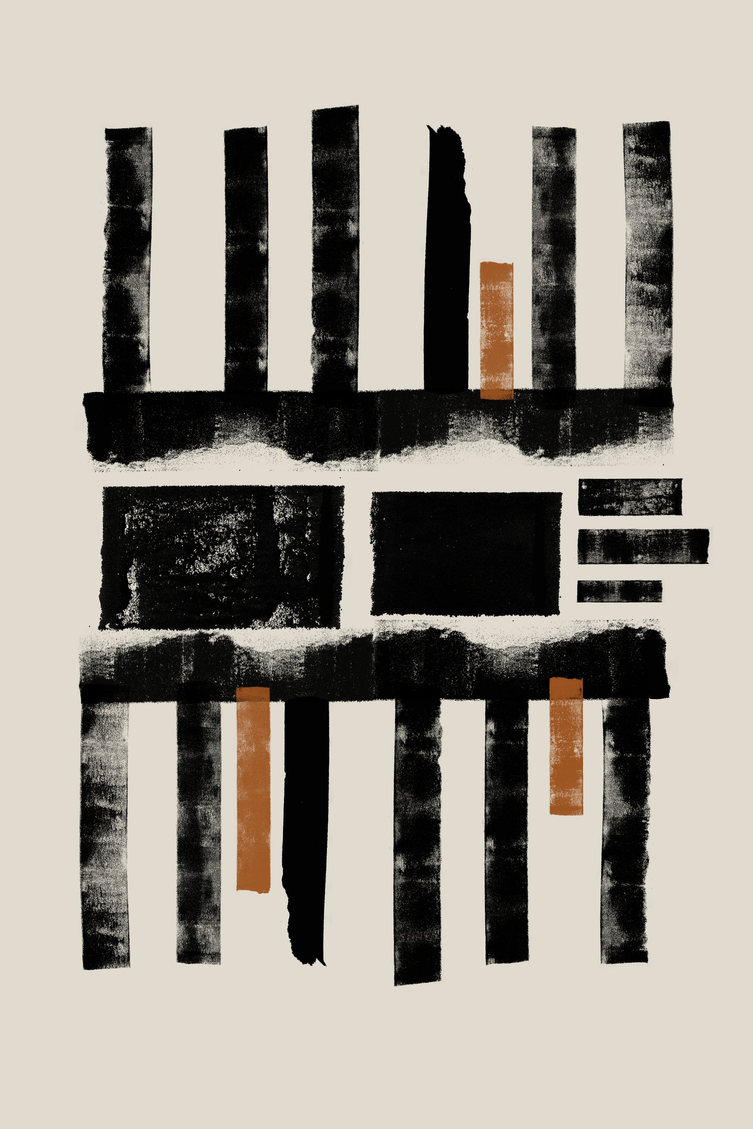 Geometric Rhythm by THE MIUUS STUDIO on GIANT ART - abstract modern