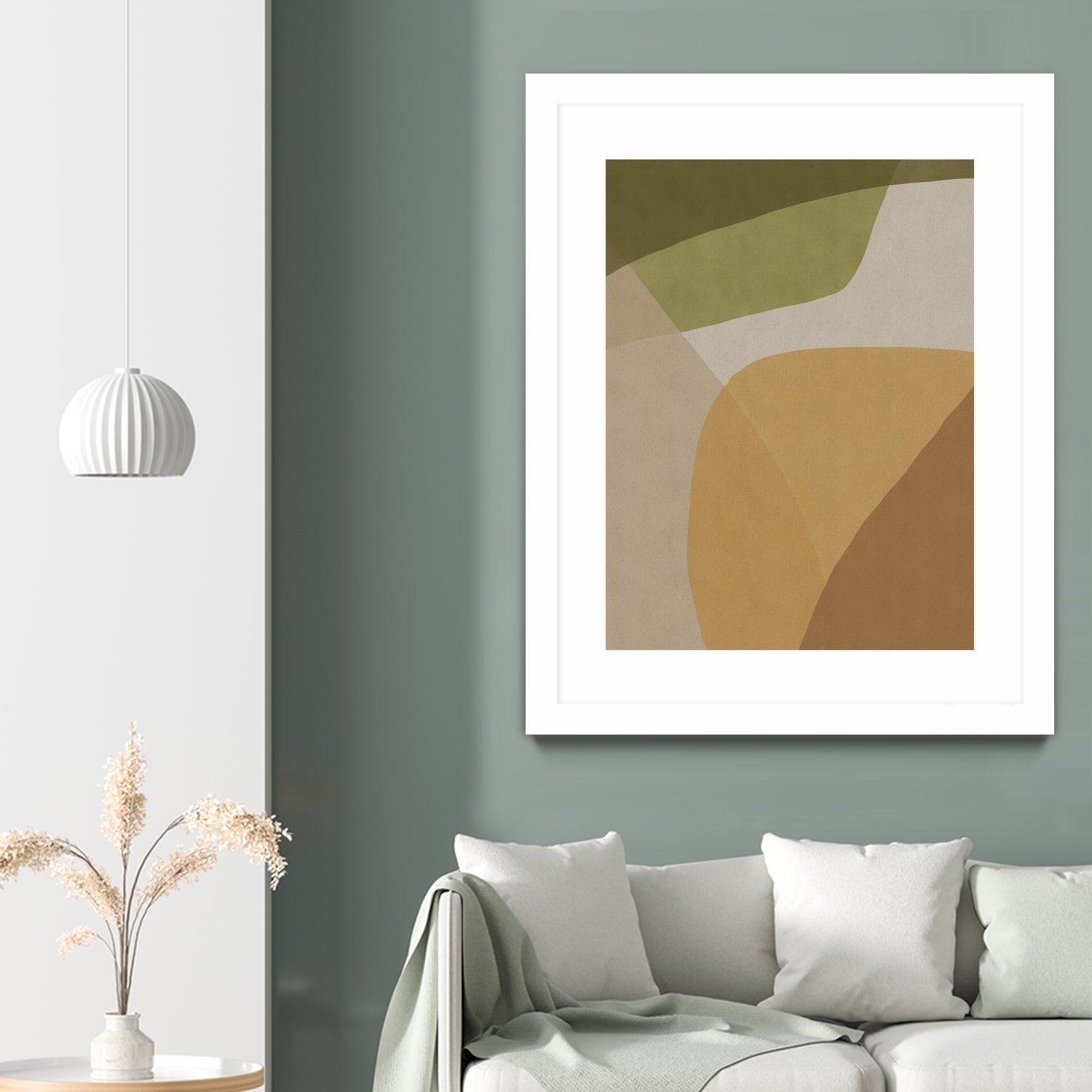 Echoe by Dan Hobday on GIANT ART - abstract beige