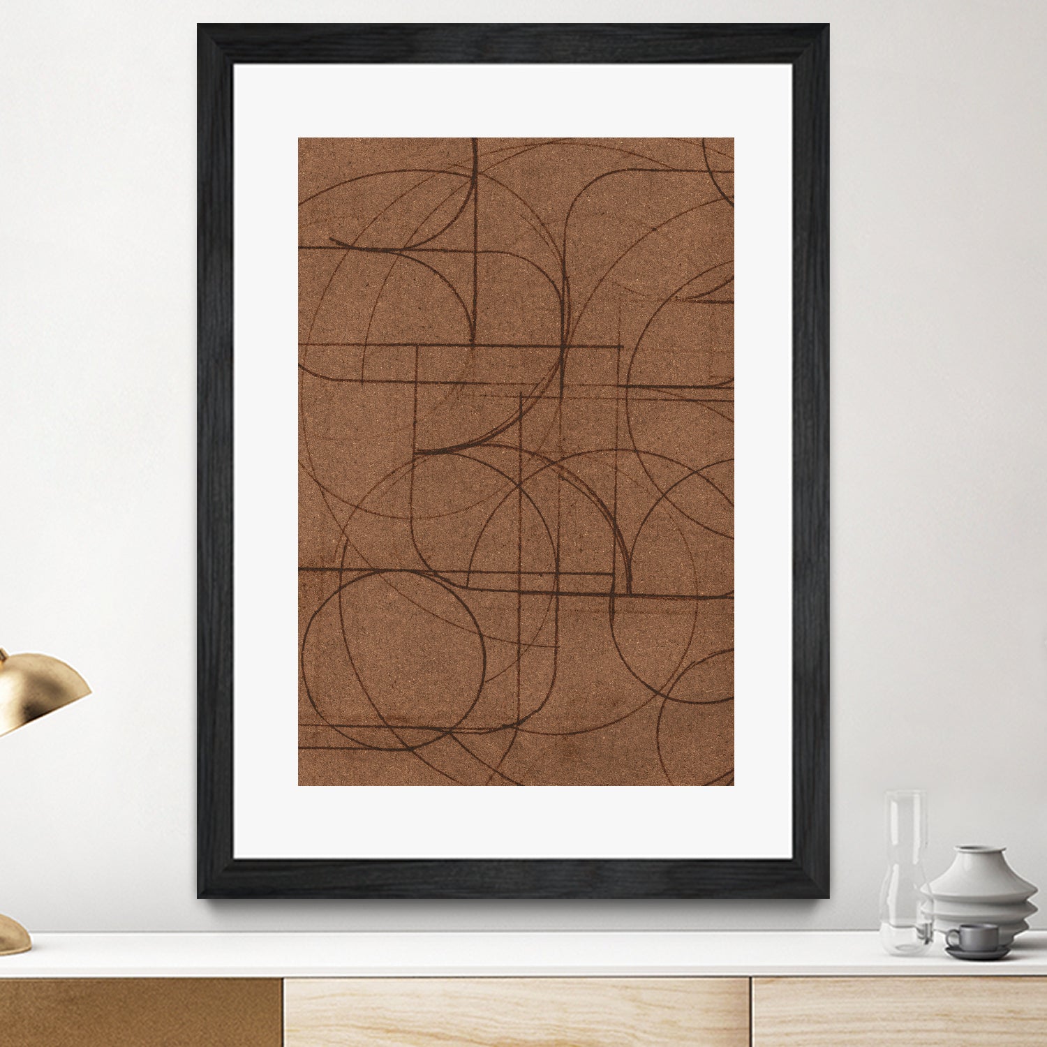 Curved 1 by Dan Hobday on GIANT ART - abstract pattern