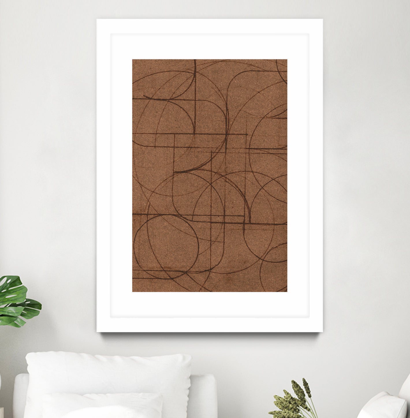 Curved 1 by Dan Hobday on GIANT ART - abstract pattern