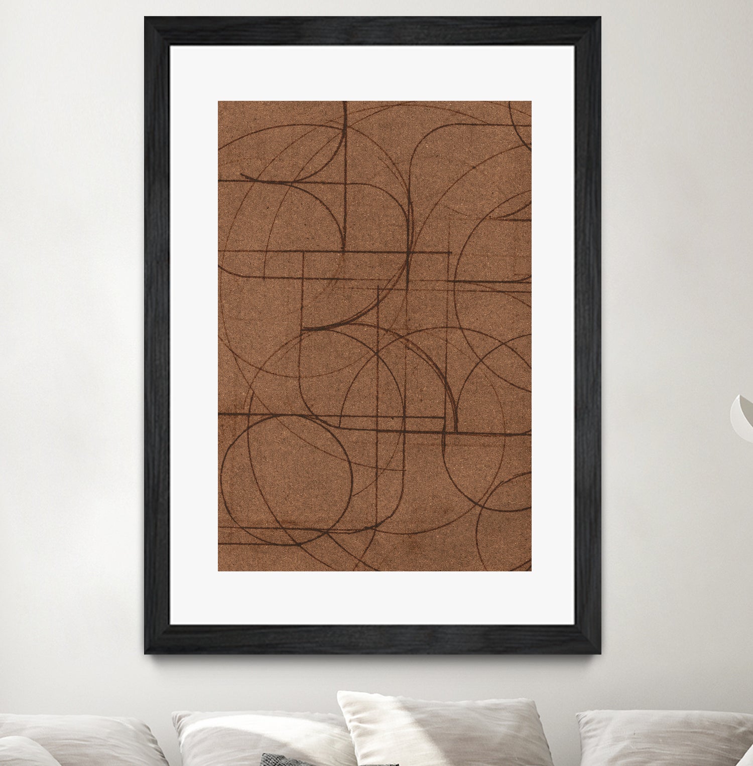 Curved 1 by Dan Hobday on GIANT ART - abstract pattern