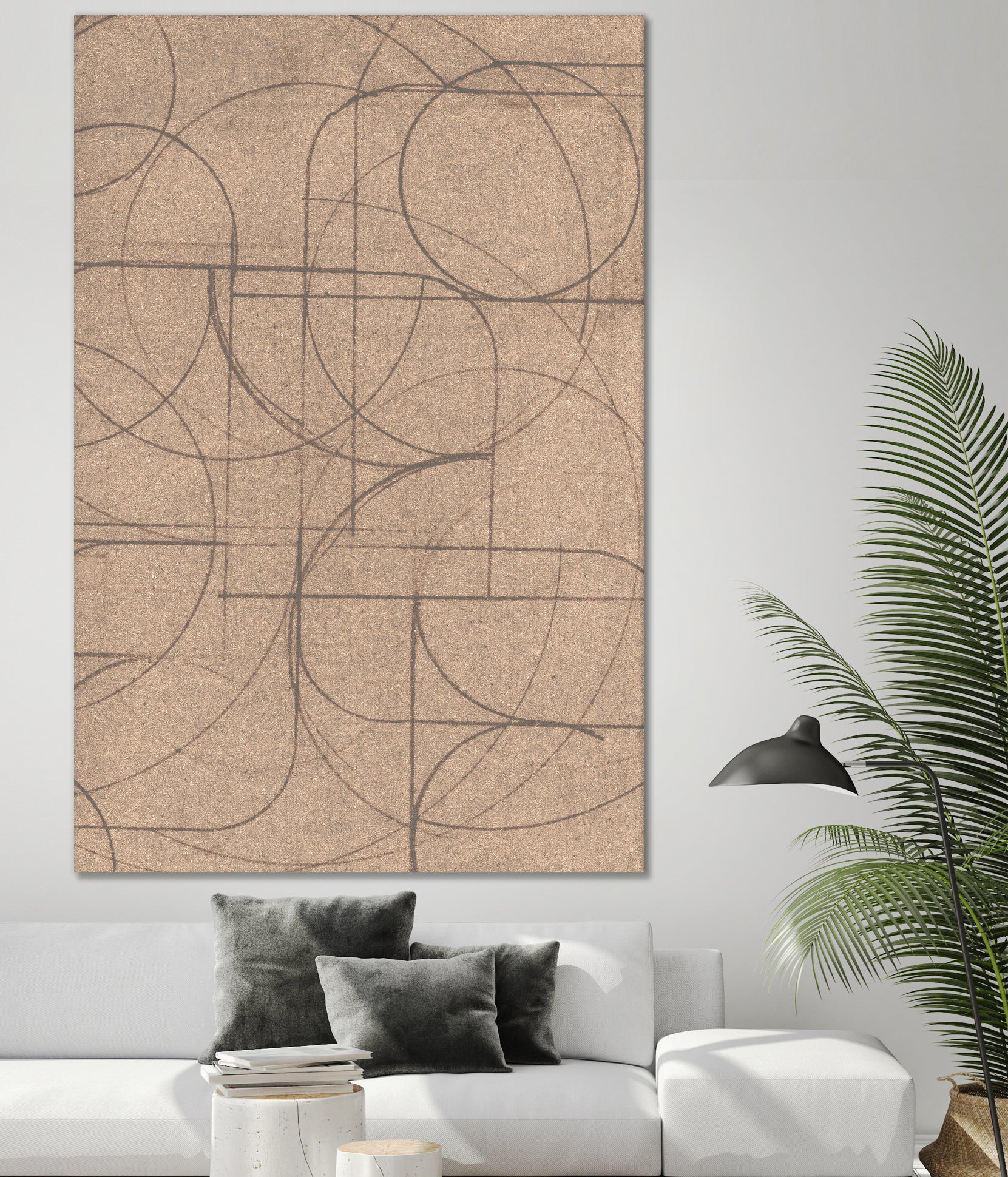 Curved 2 by Dan Hobday on GIANT ART - abstract pattern